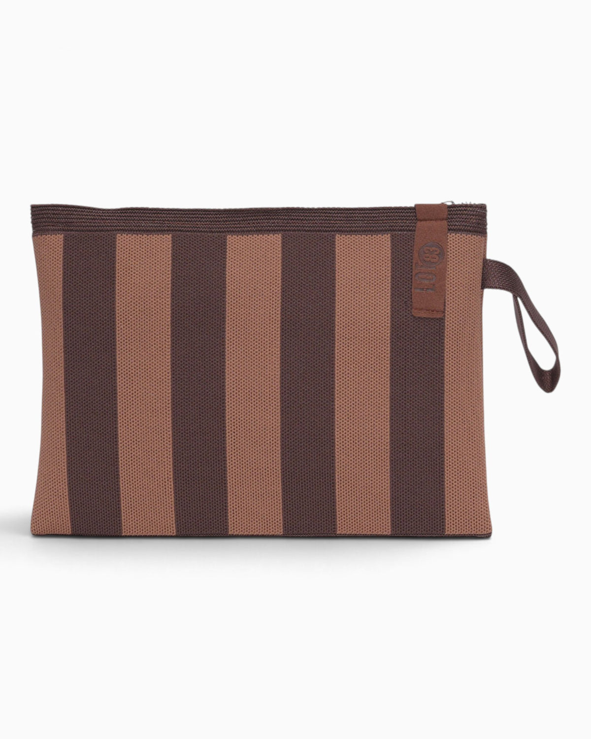 Täschchen LOT83 Streifen braun
