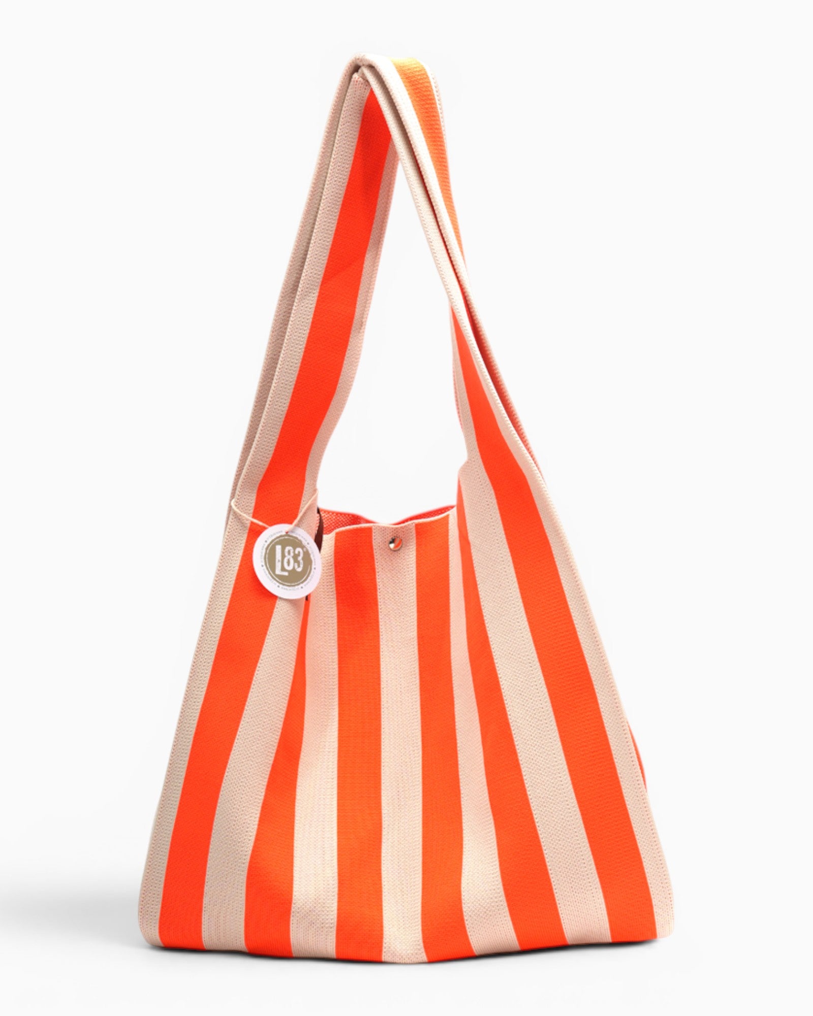 Shopper Lois LOT83 Streifen orange creme