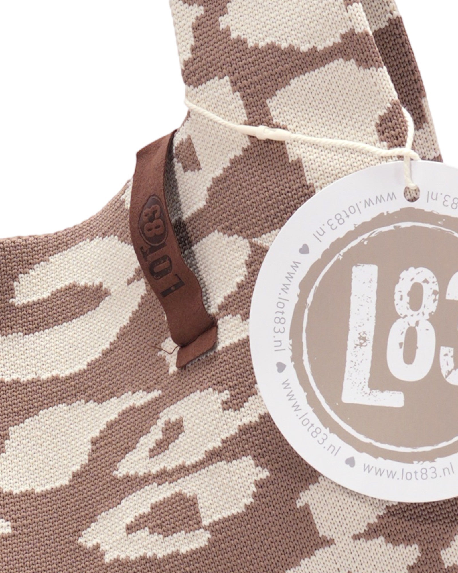 Shopper Lois LOT83 Leo taupe creme