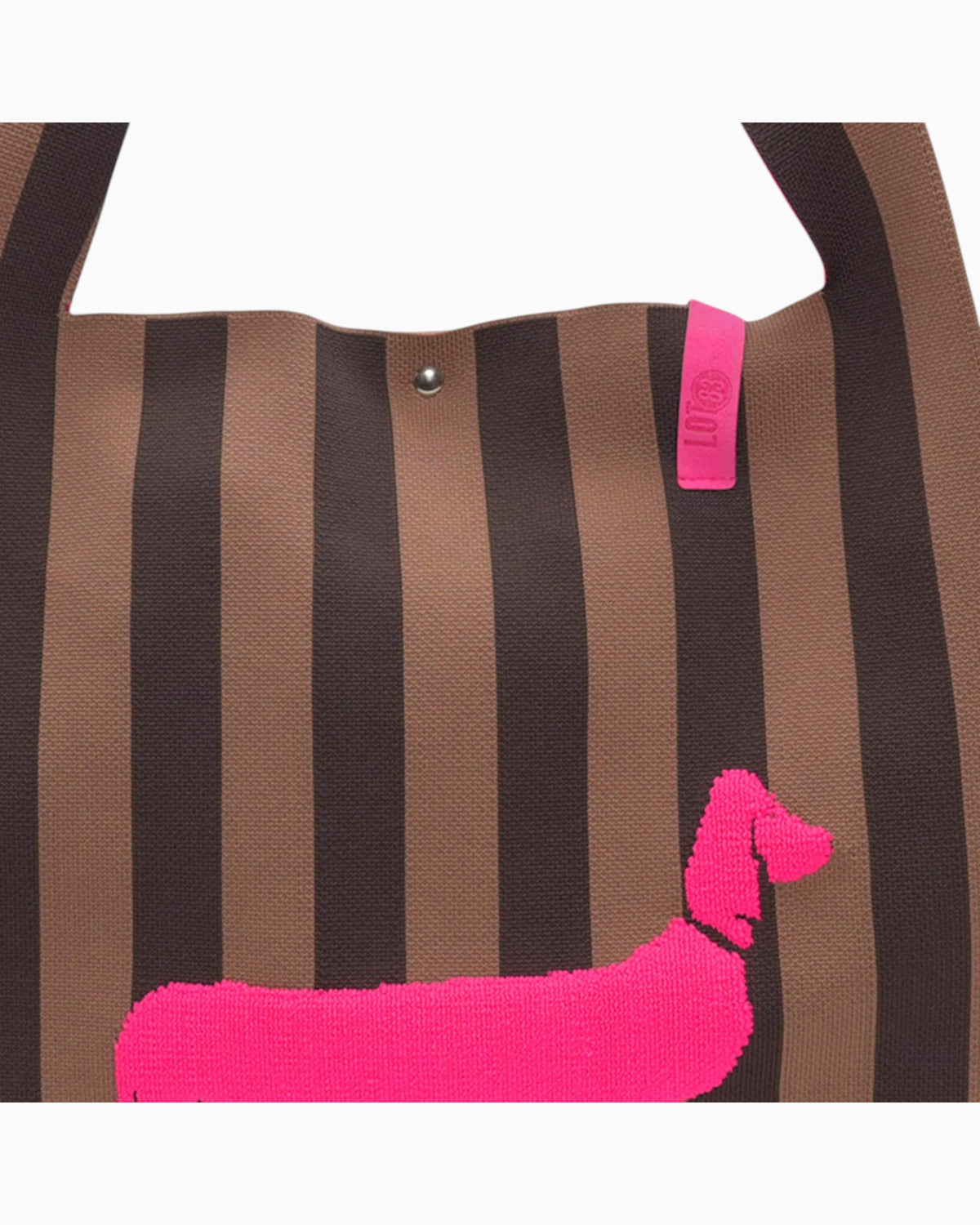 Shopper Rebel Lois LOT83 Dackel braun
