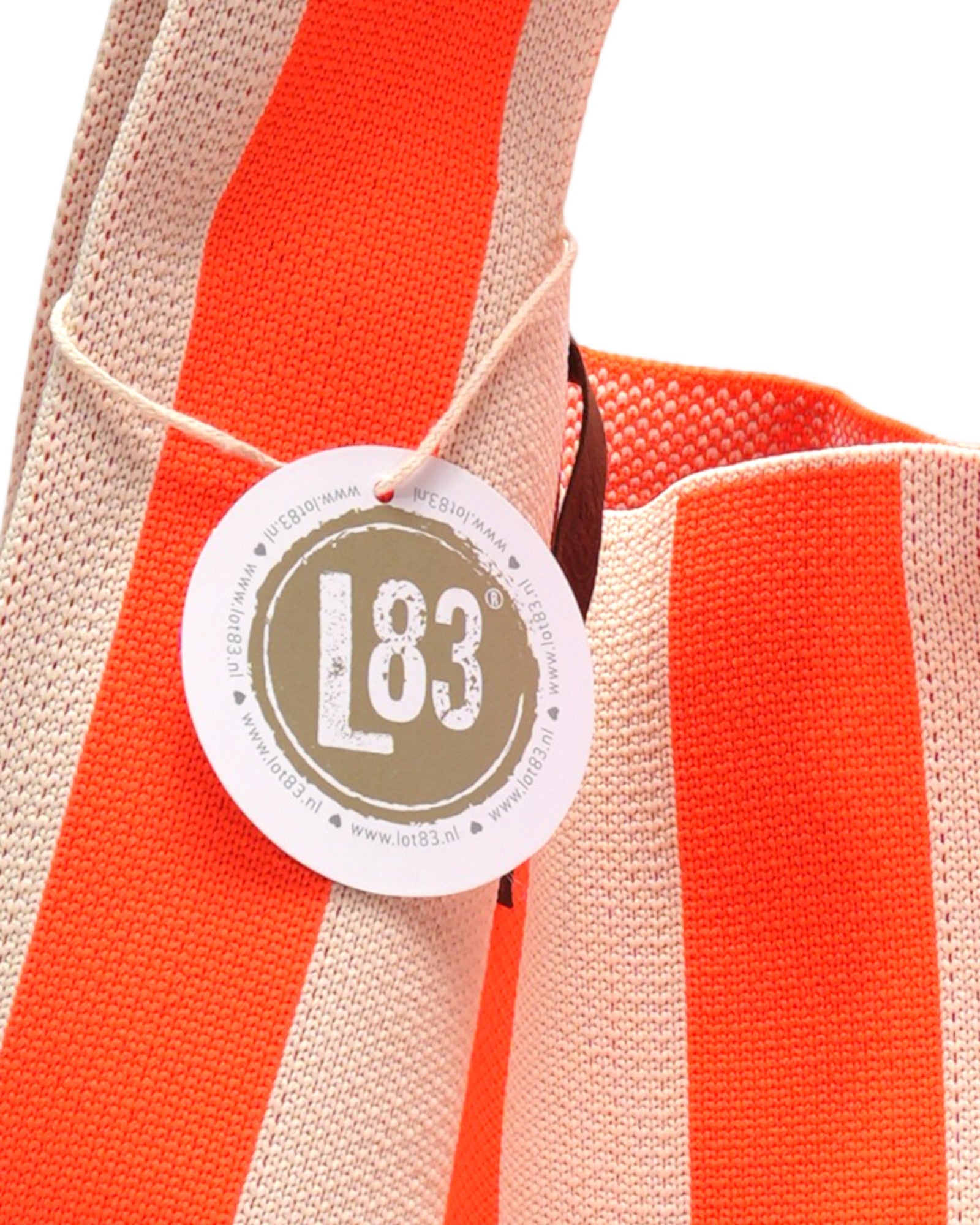 Shopper Lois LOT83 Streifen orange creme
