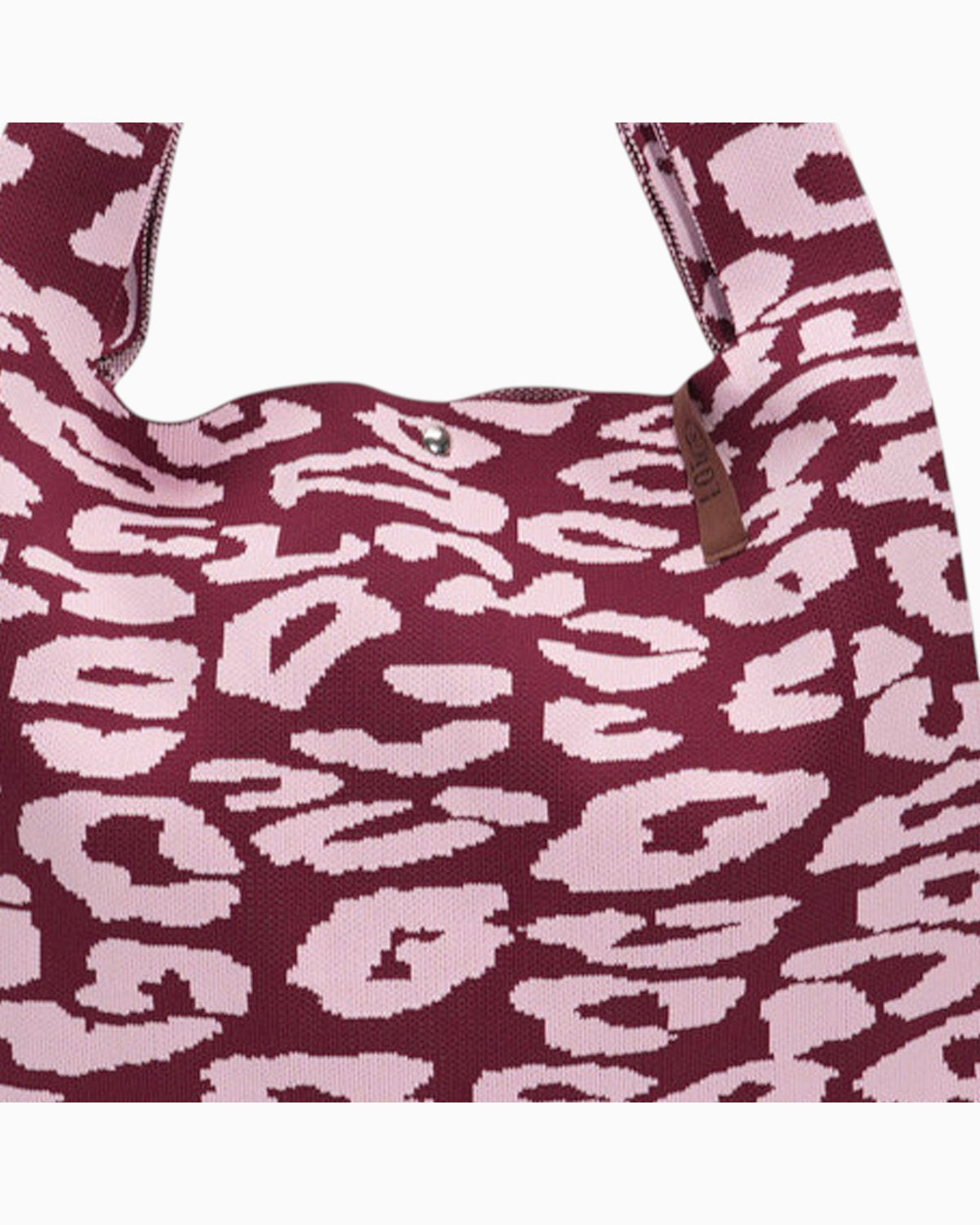 Shopper Lois LOT83 Leo bordeaux rosa