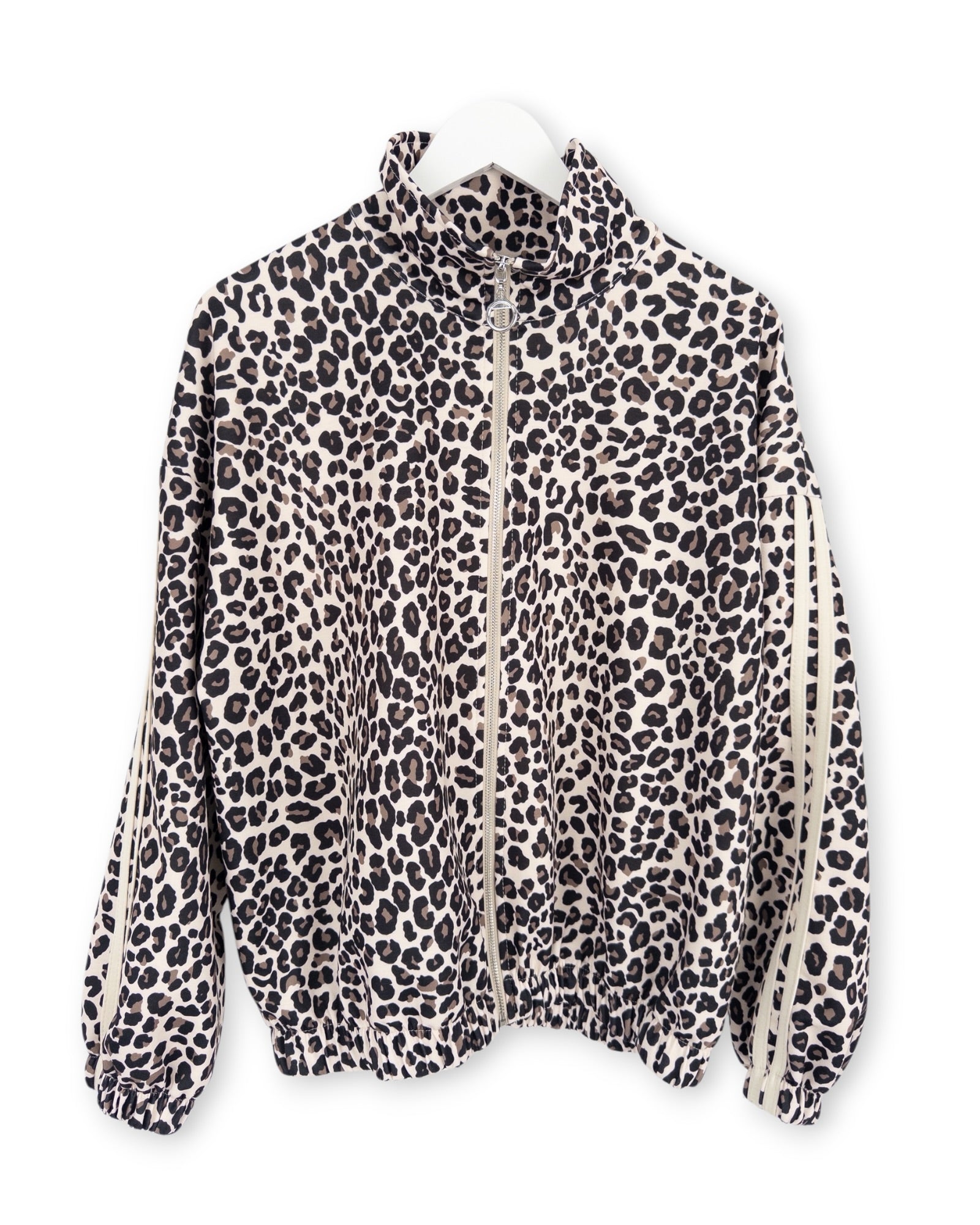 Leo Blouson-Jacke Streifen sand