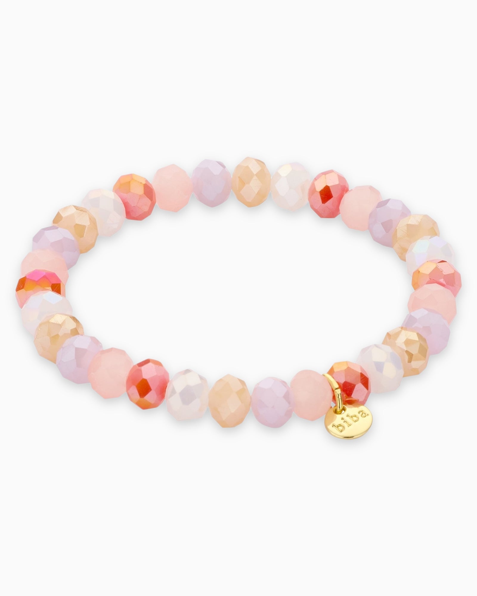 Crystal Armband biba orange rose