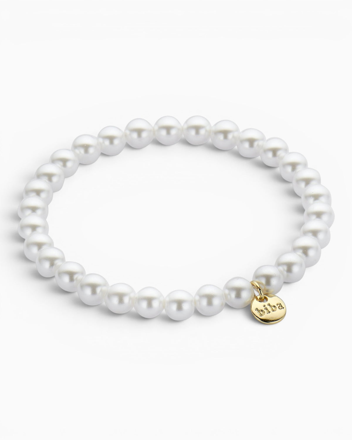 Perlenarmband weiß