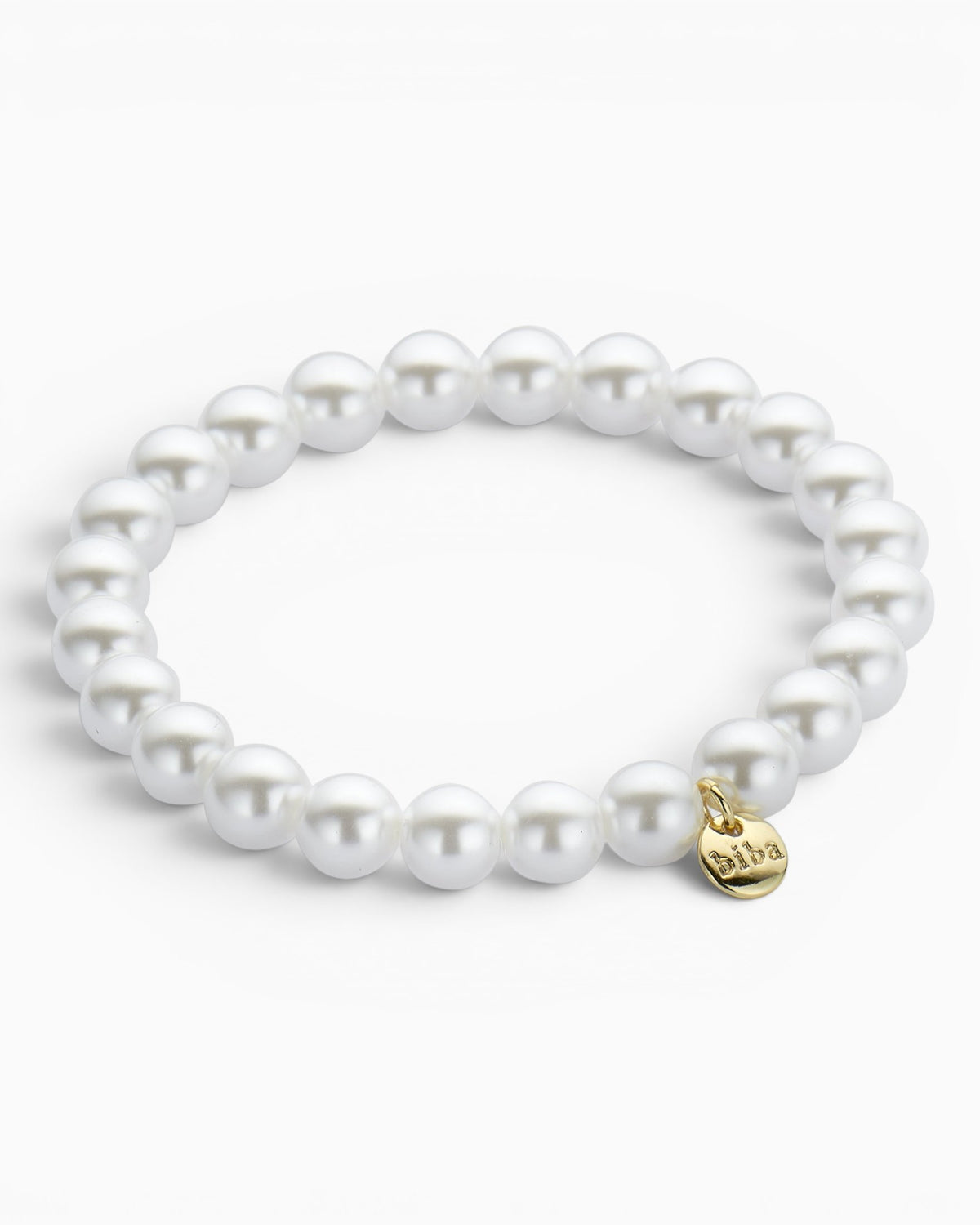 Perlenarmband weiß