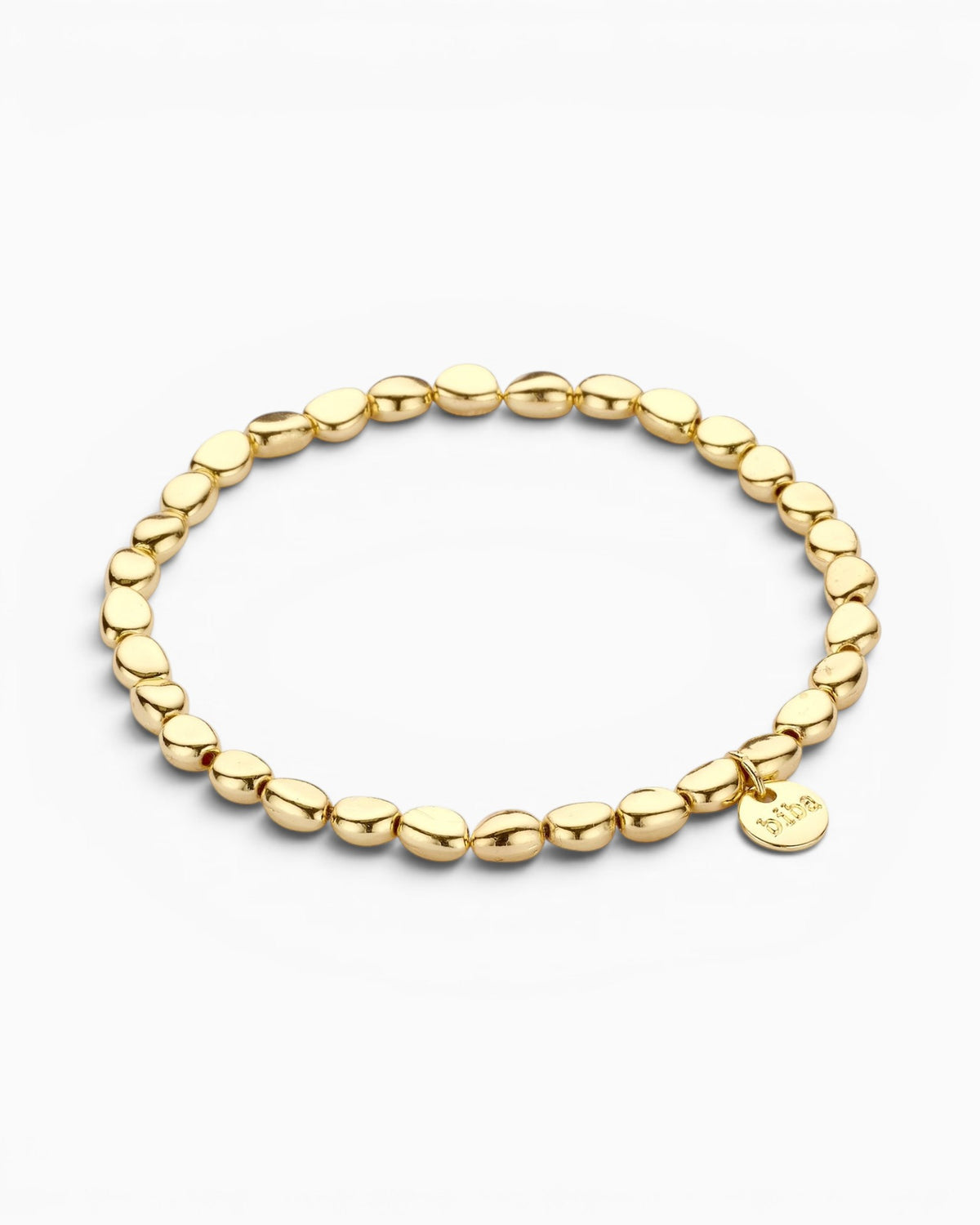 Perlenarmband biba goldfarben