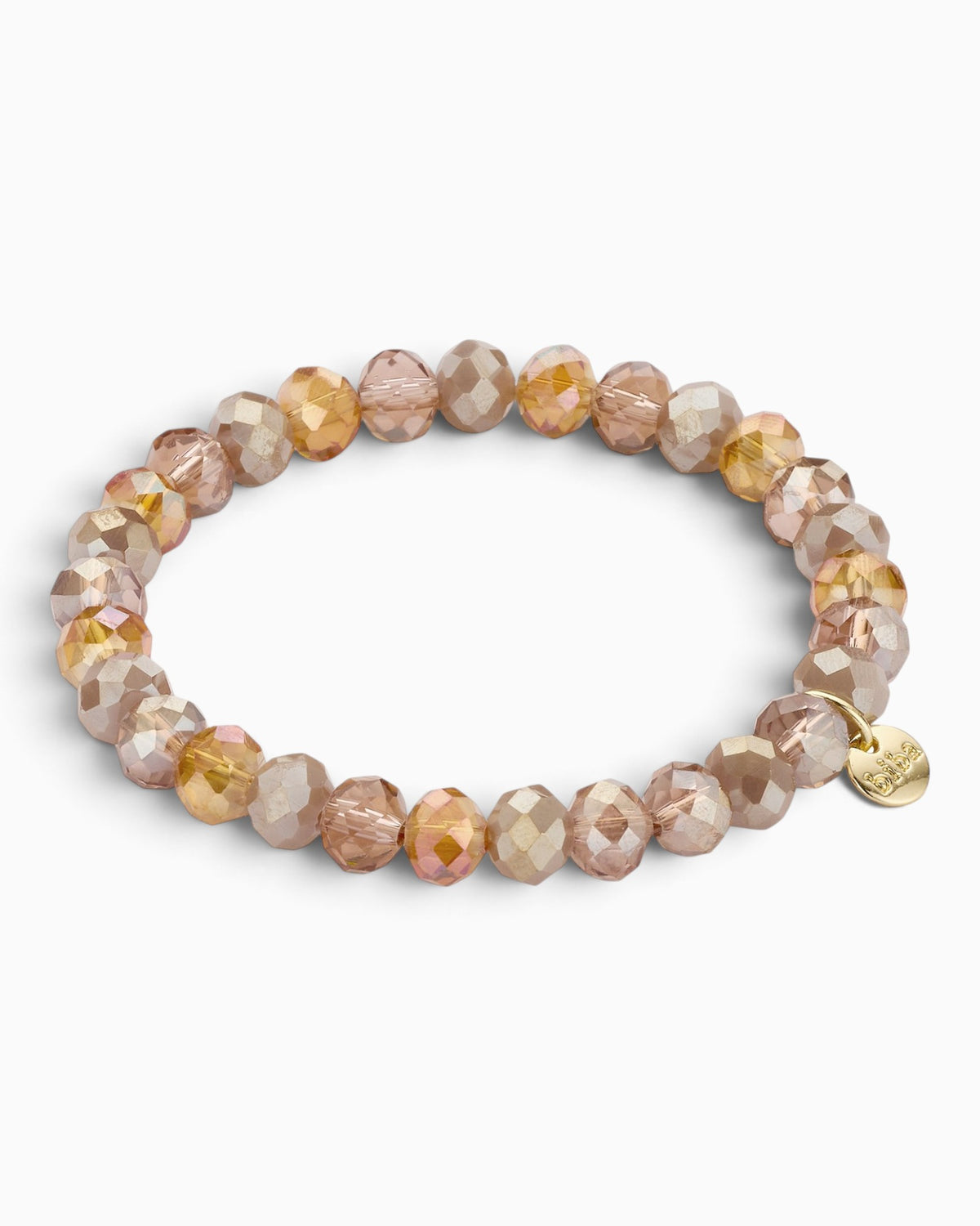 Crystal Armband biba bernstein taupe mix