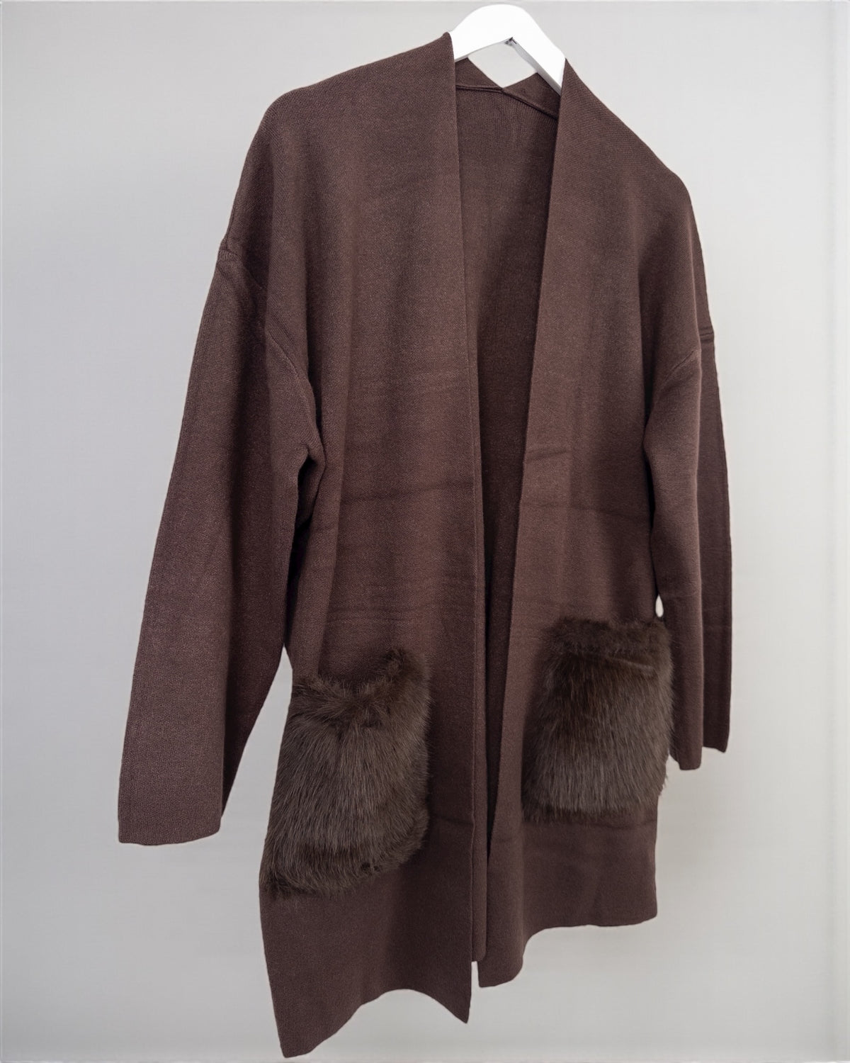 Cardigan Mia braun