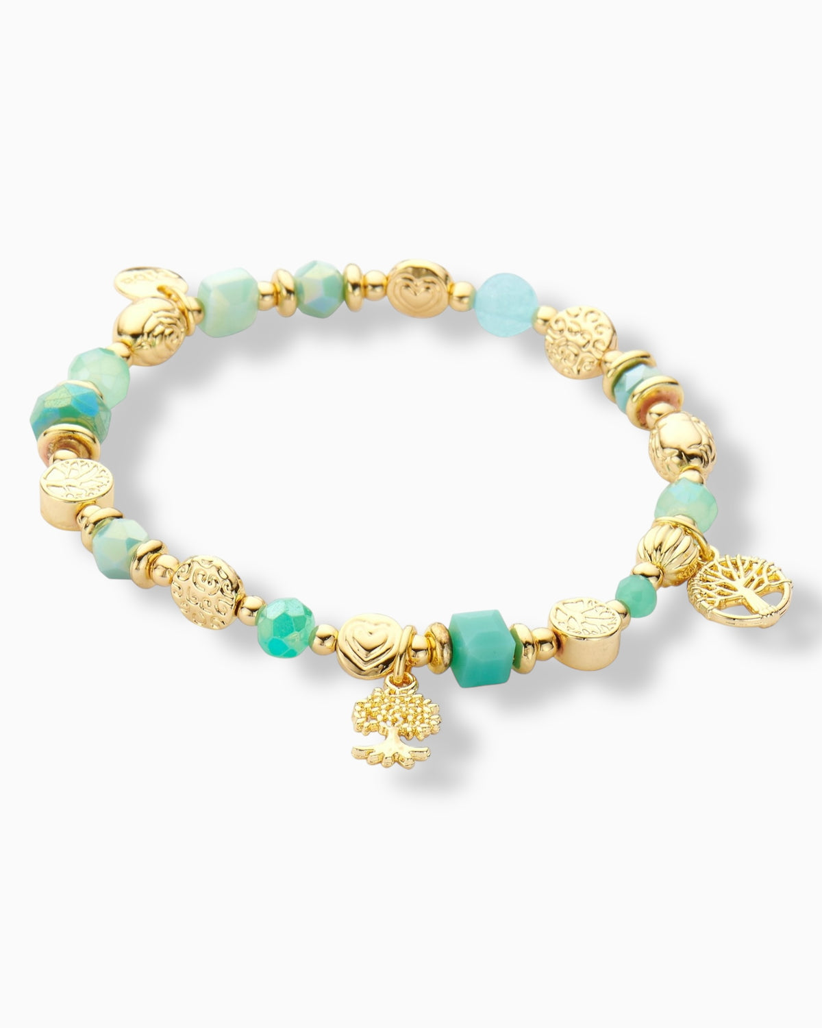 Armband Lebensbaum biba grün türkis