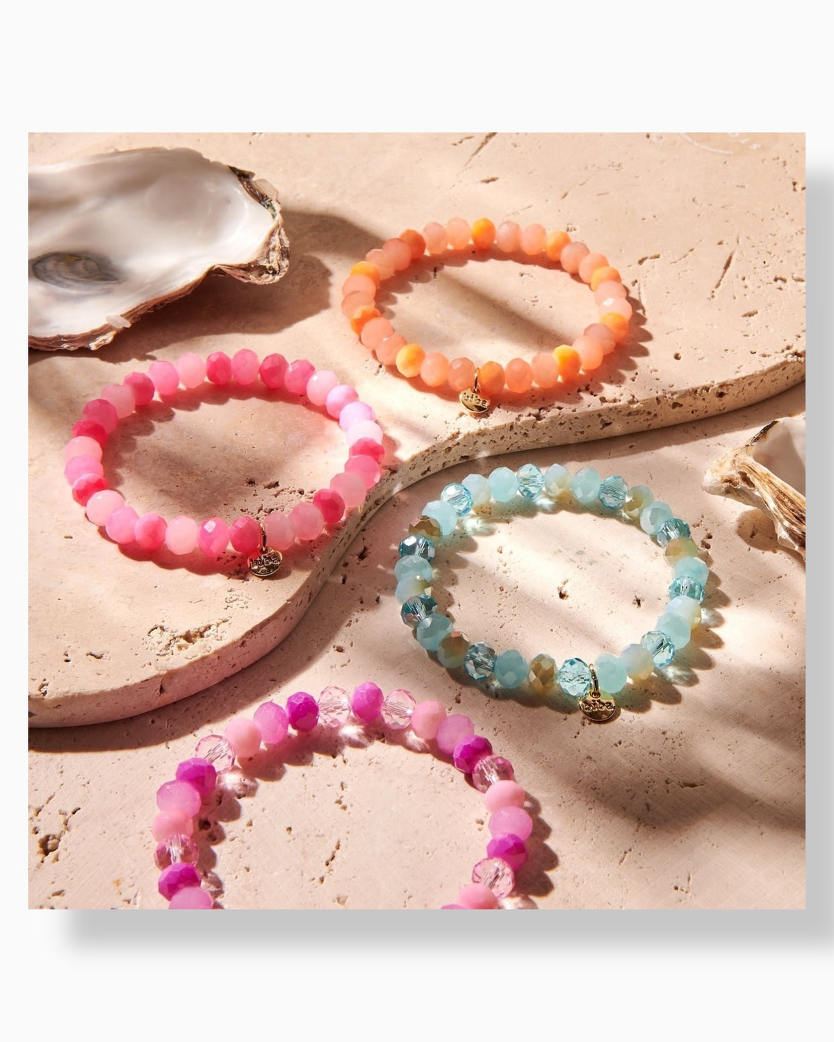 Crystal Armband biba blau