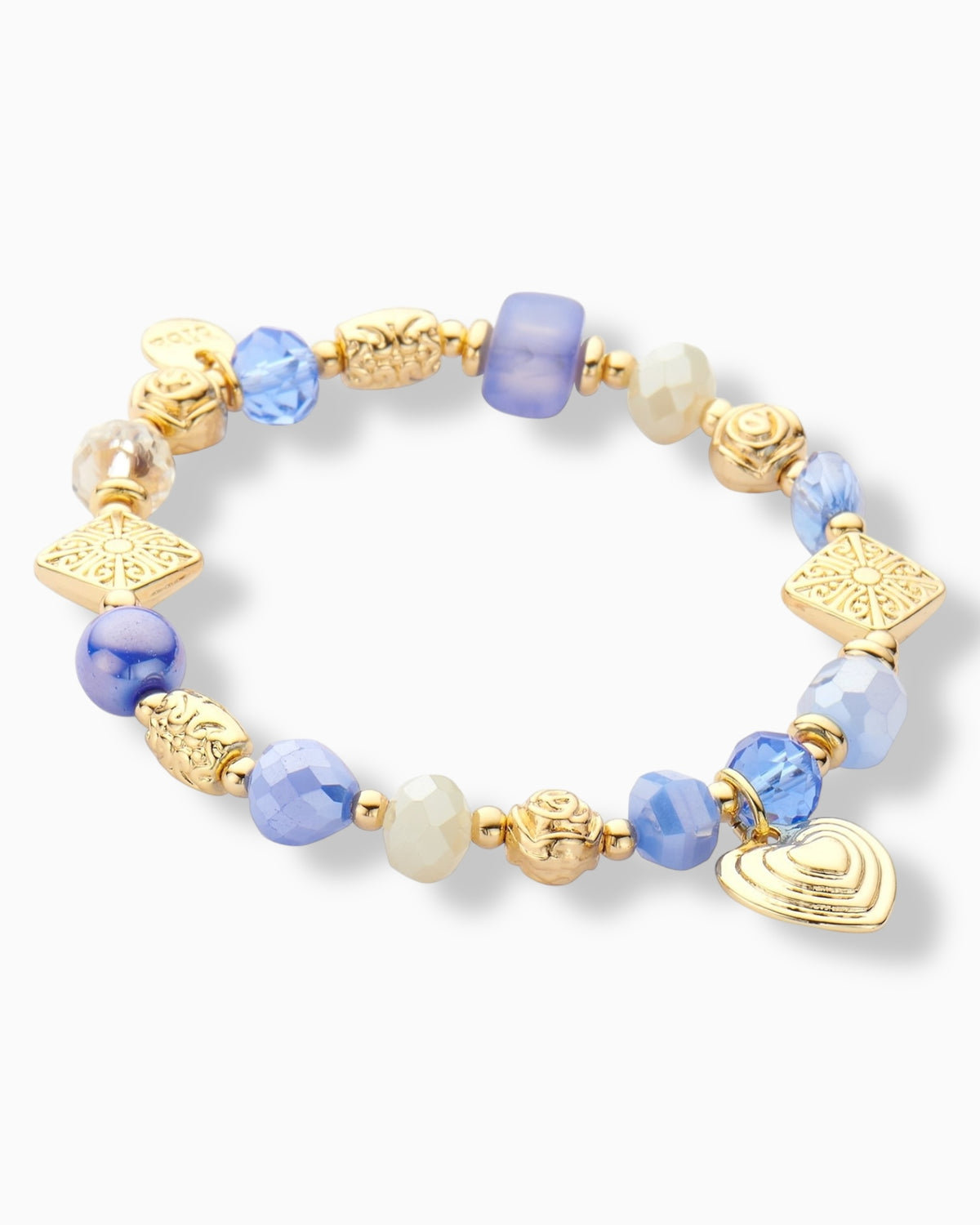 Armband Herz biba blau
