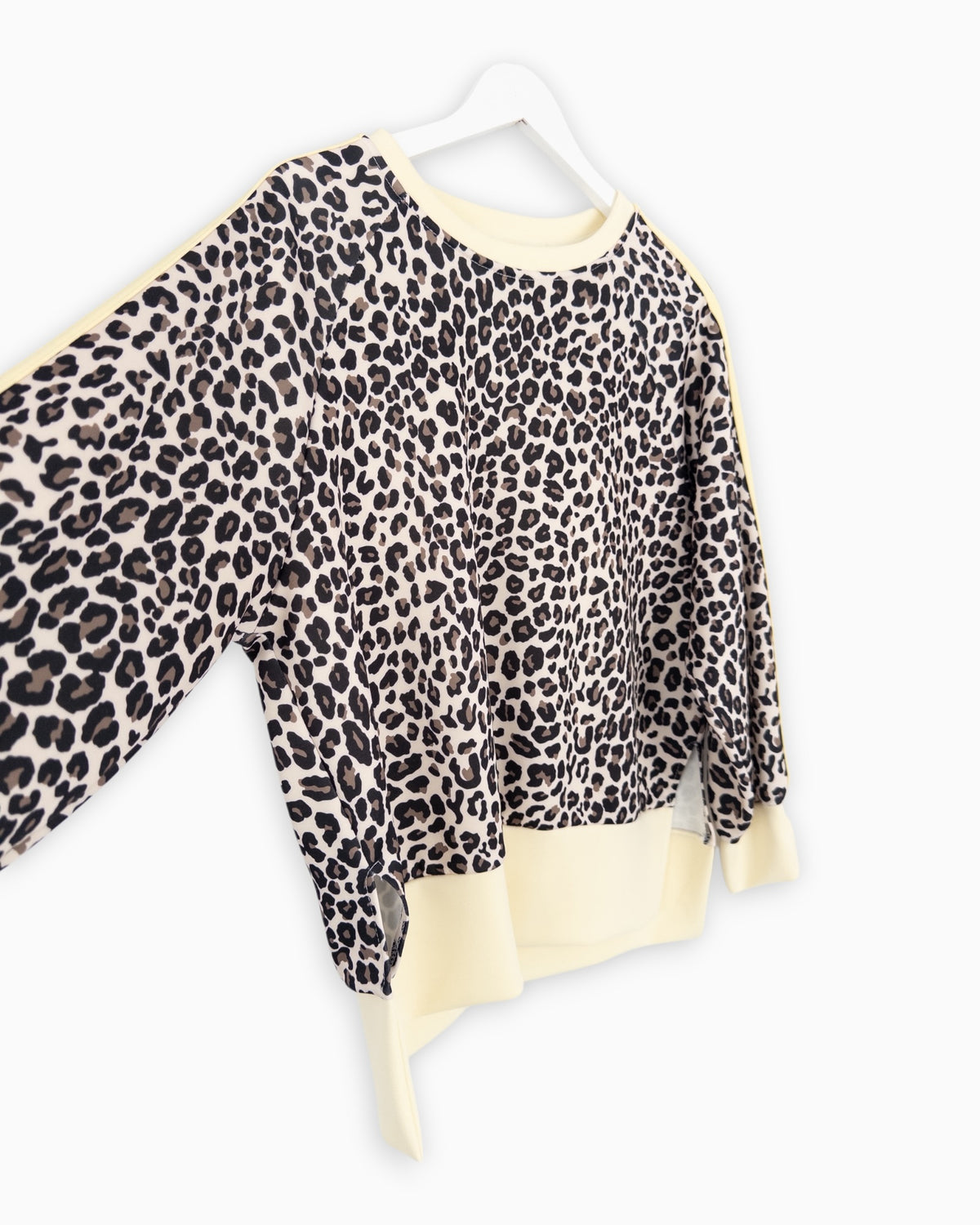 Leo Sweatshirt Streifen gelb
