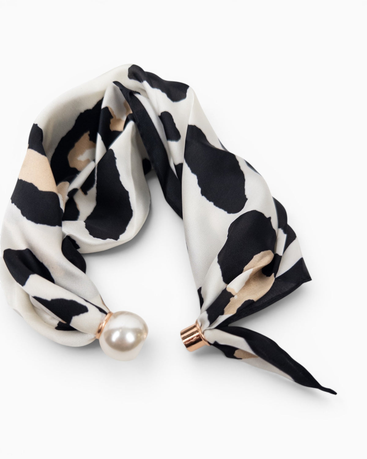 Halstuch Leo mit Magnetverschluss creme