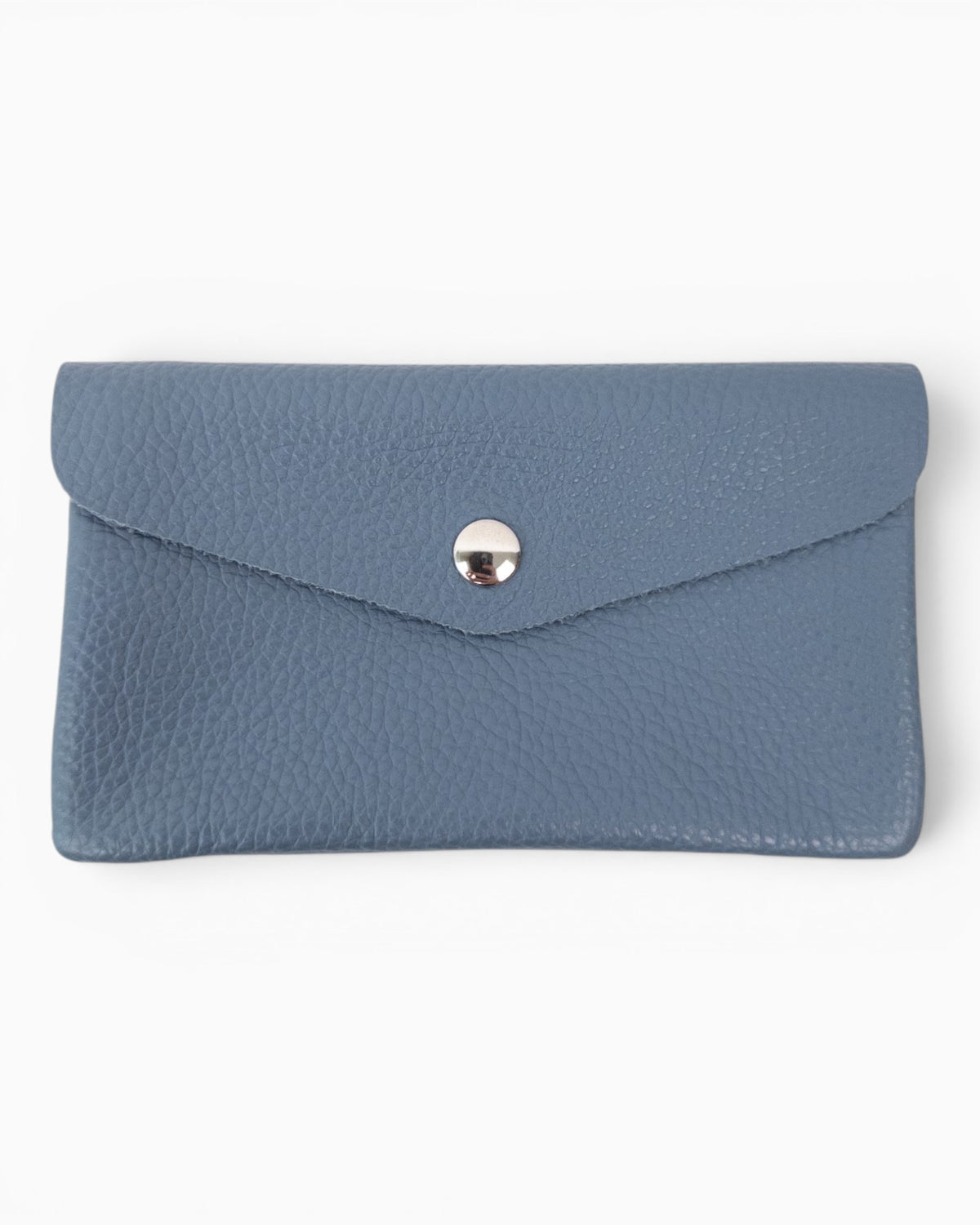Geldbörse Leder rauchblau