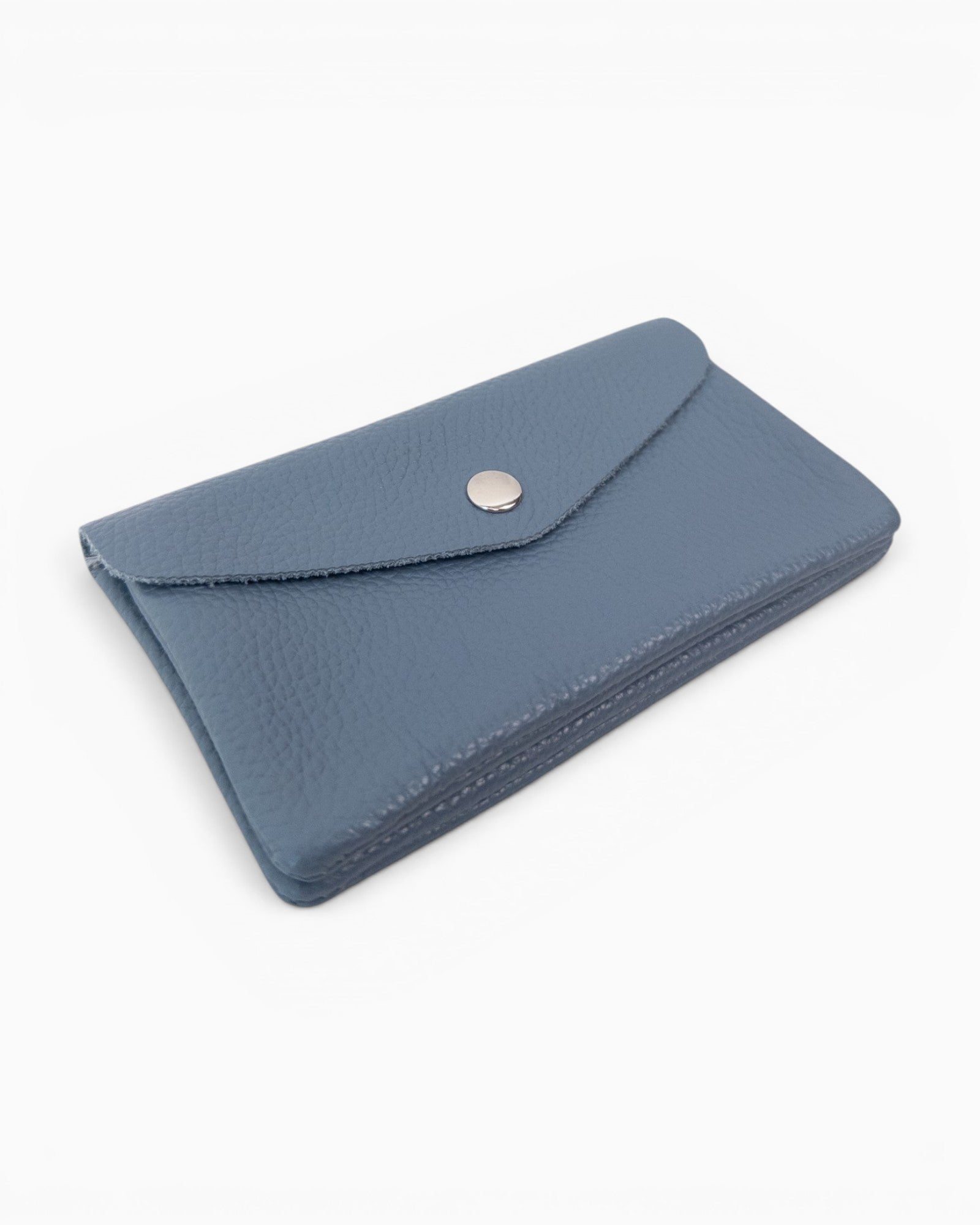 Geldbörse Leder rauchblau