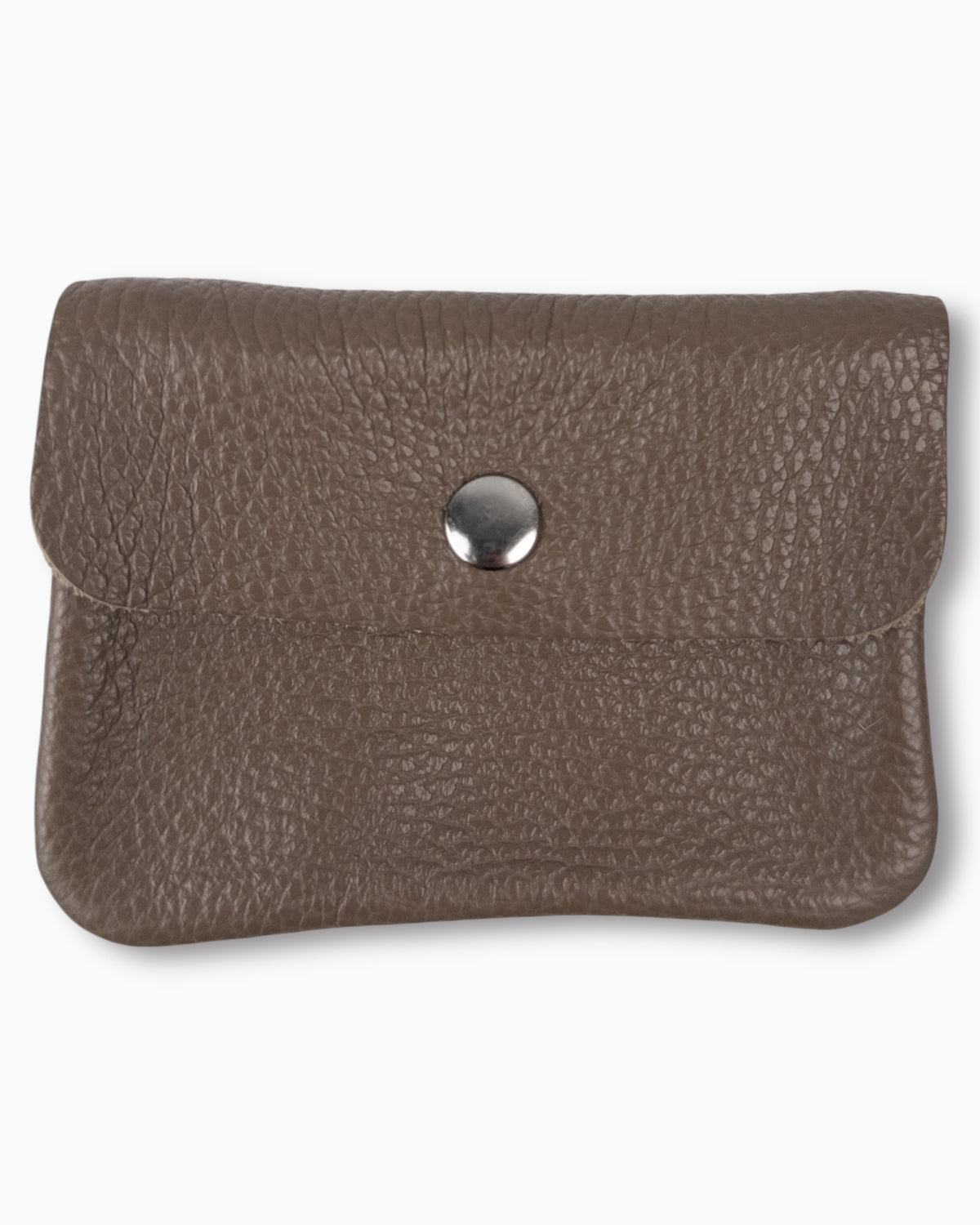 Geldbörse Leder klein taupe