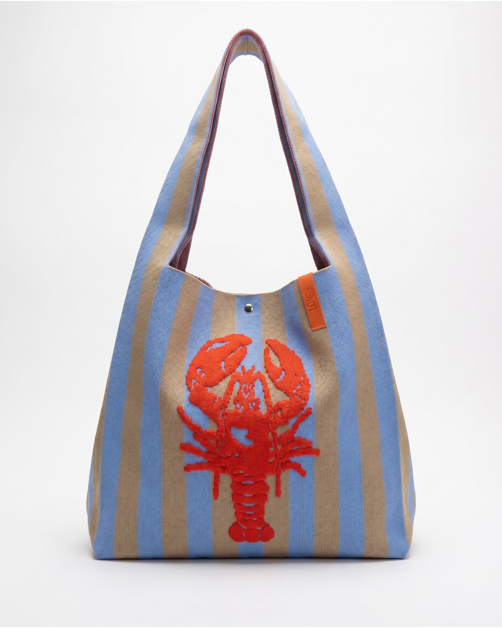 Shopper Rebel Lois LOT83 Hummer Streifen blau beige