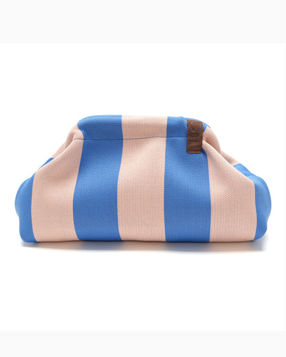Kulturtasche Emma LOT83 mit Streifen blau rosé