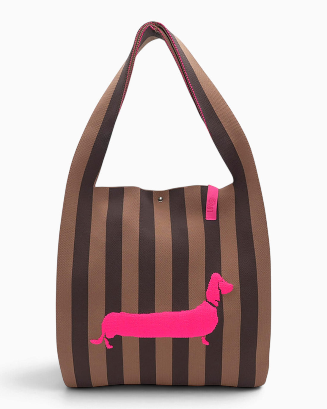 Shopper Rebel Lois LOT83 Dackel braun