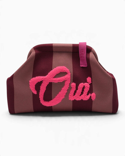 Kosmetiktasche Rebel Emma LOT83 Oui weinrot