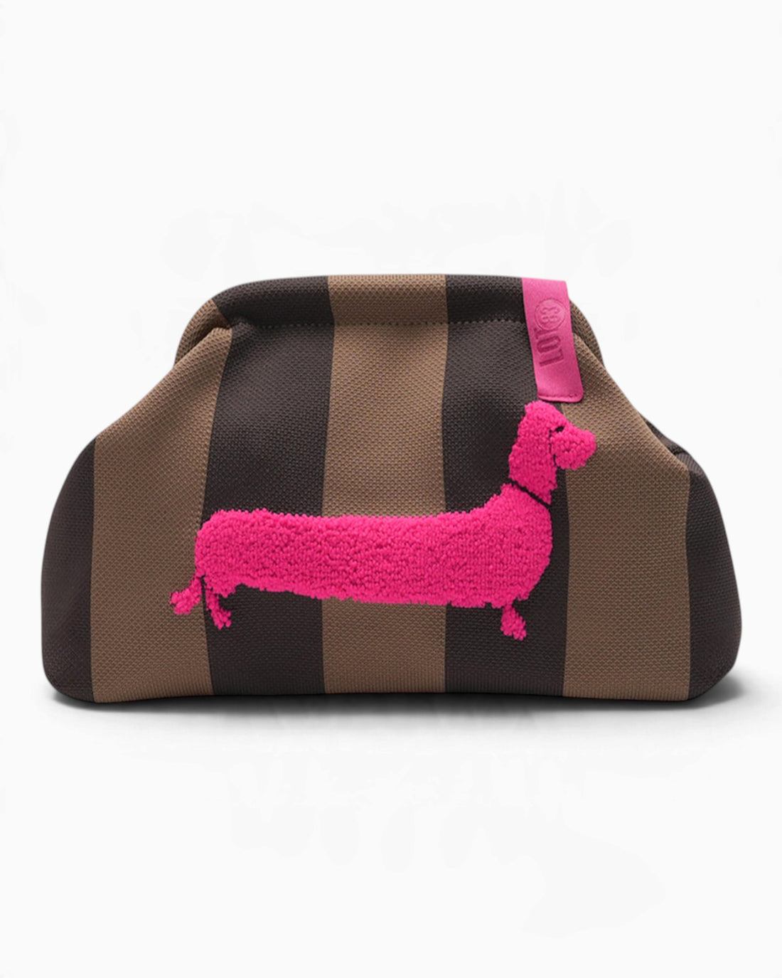 Kosmetiktasche Rebel Emma LOT83 Dackel braun