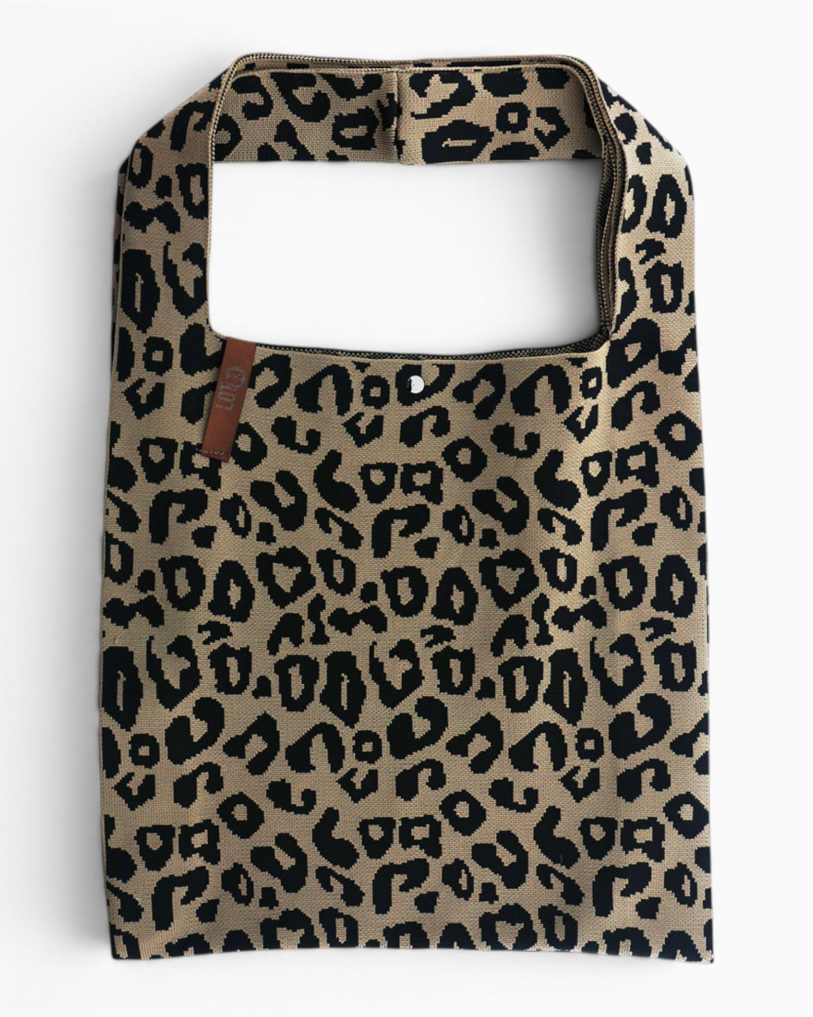 Shopper Lois LOT83 Leo schwarz taupe
