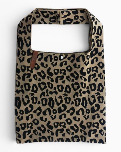 Shopper Lois LOT83 Leo schwarz taupe