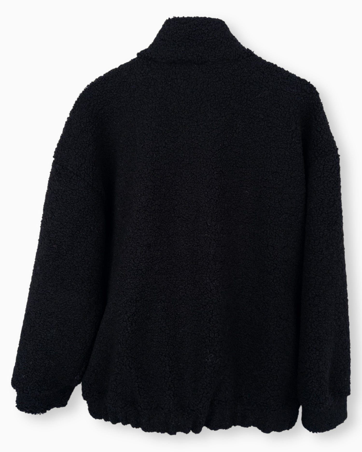 Teddy Jacke schwarz