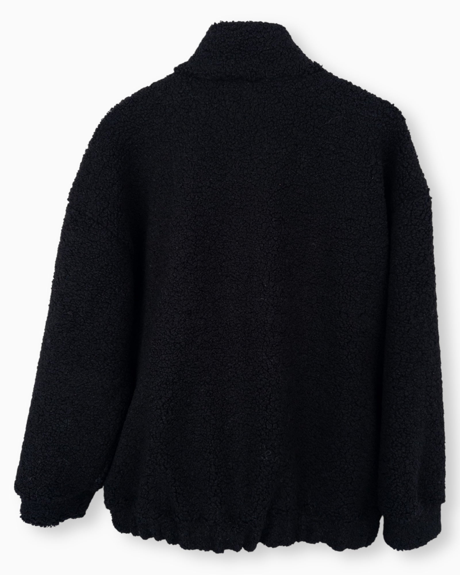 Teddy Jacke schwarz