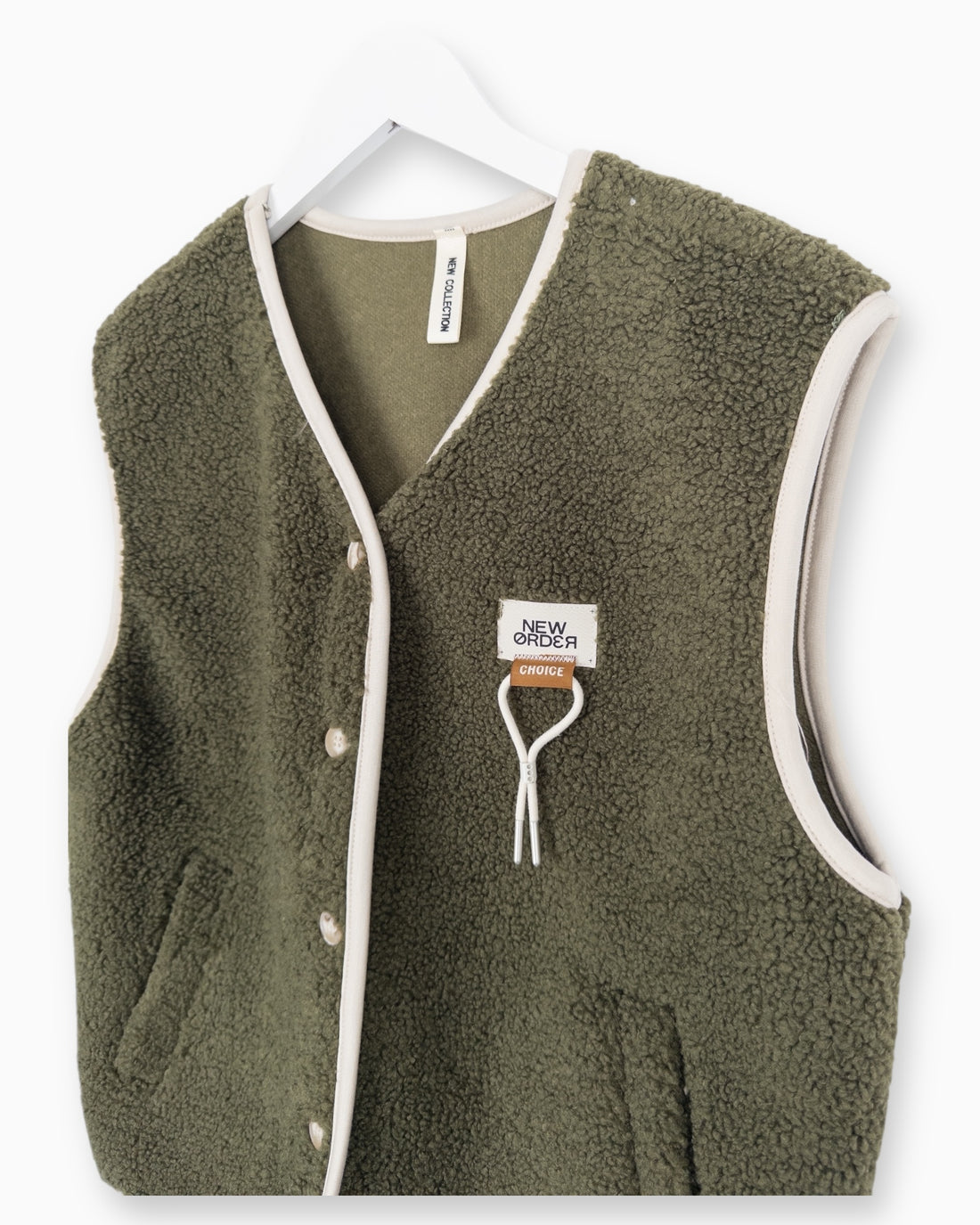 Teddy Weste Choice oliv