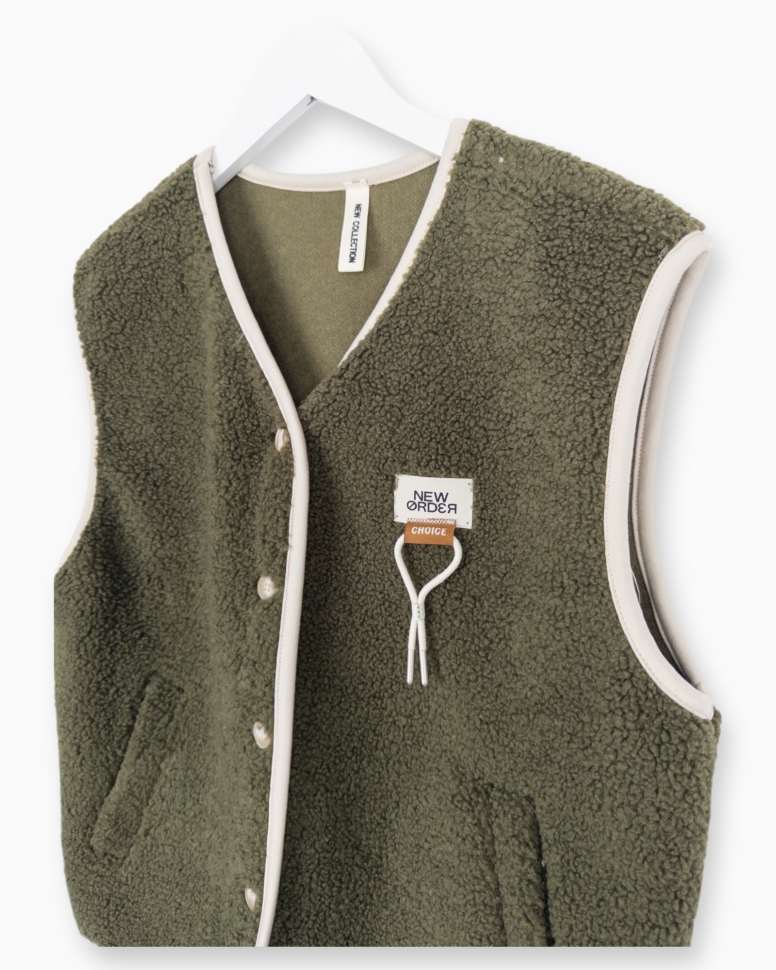 Teddy Weste Choice oliv