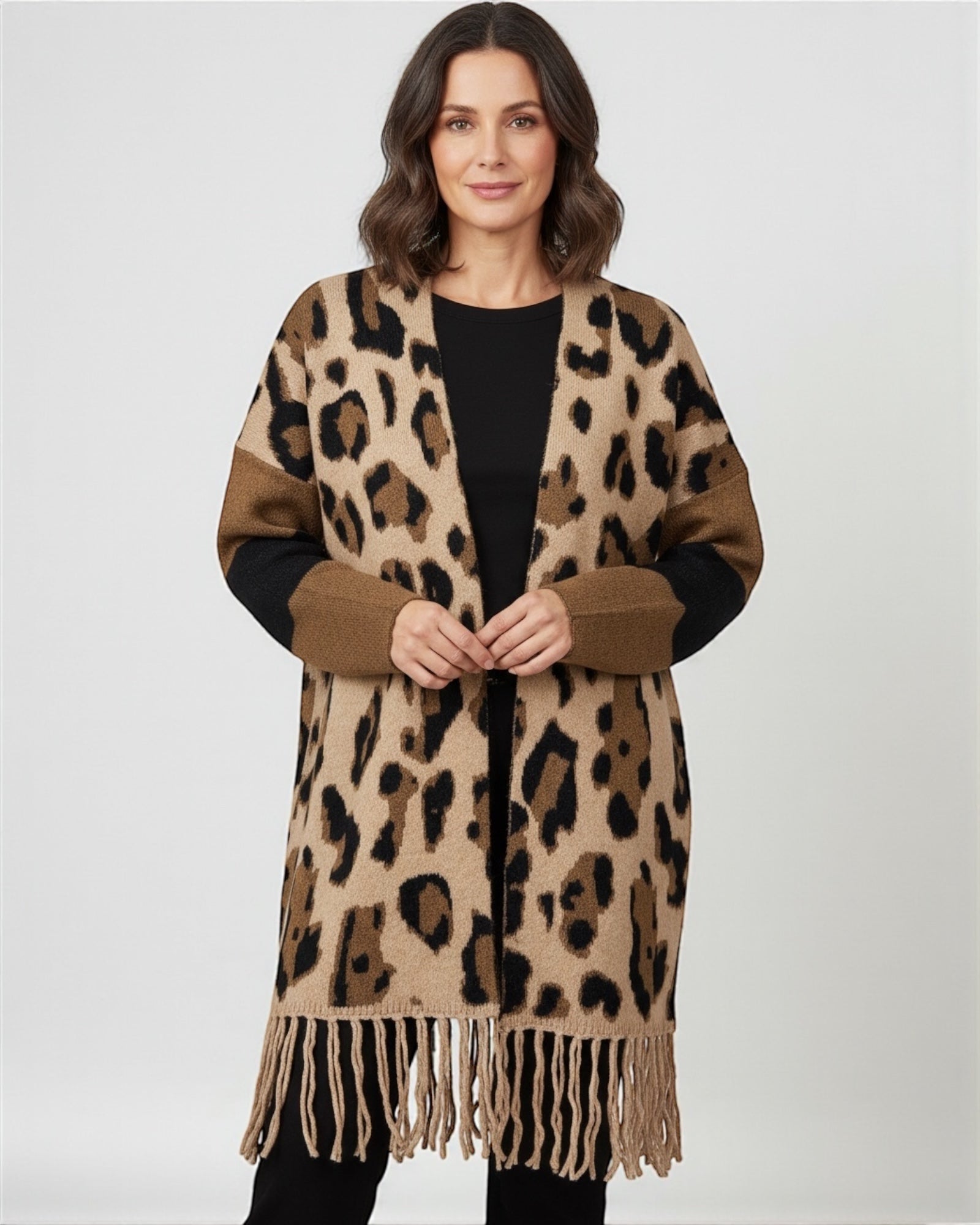 Leo Cardigan mit Fransen