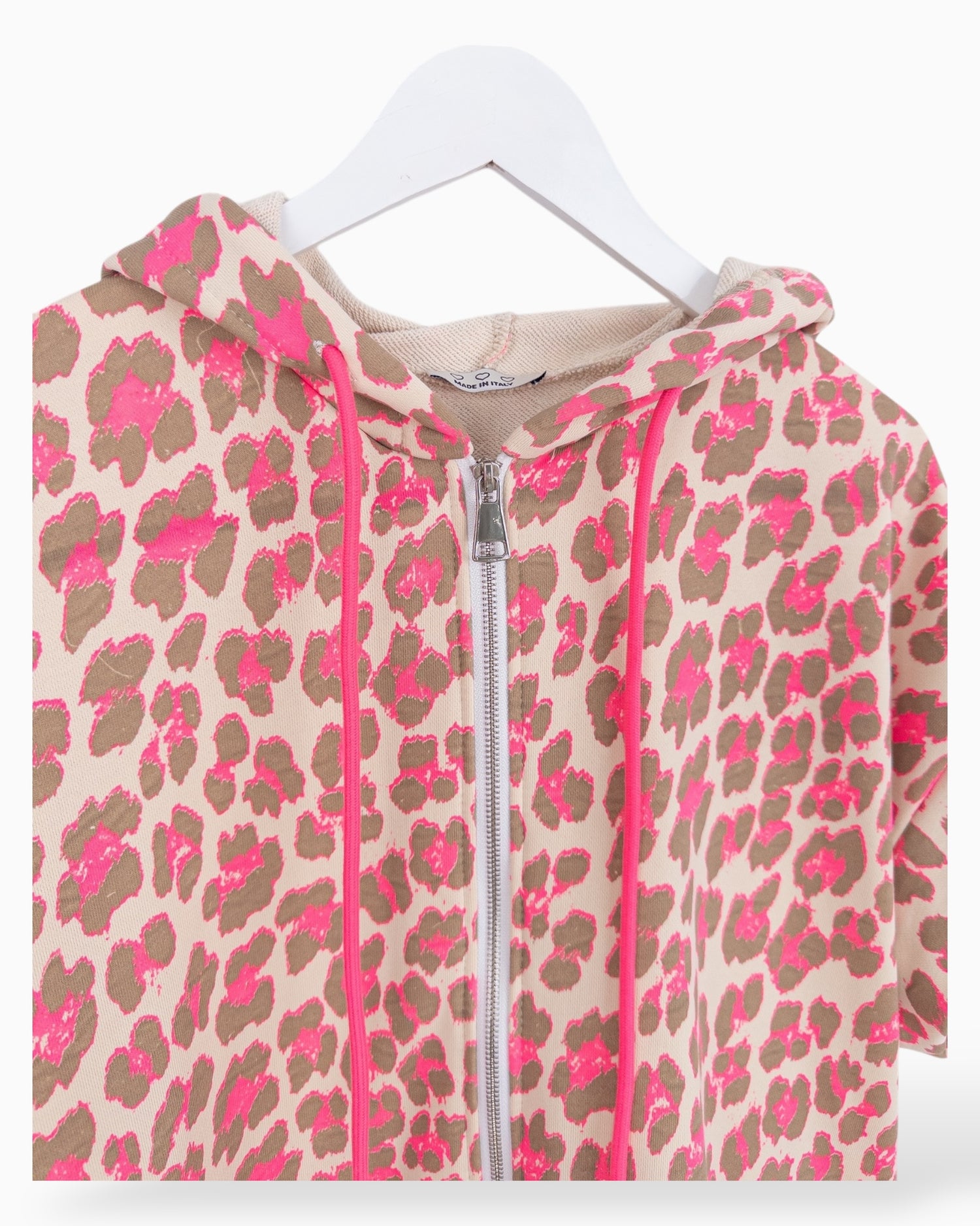 Leo Sweatjacke beige pink