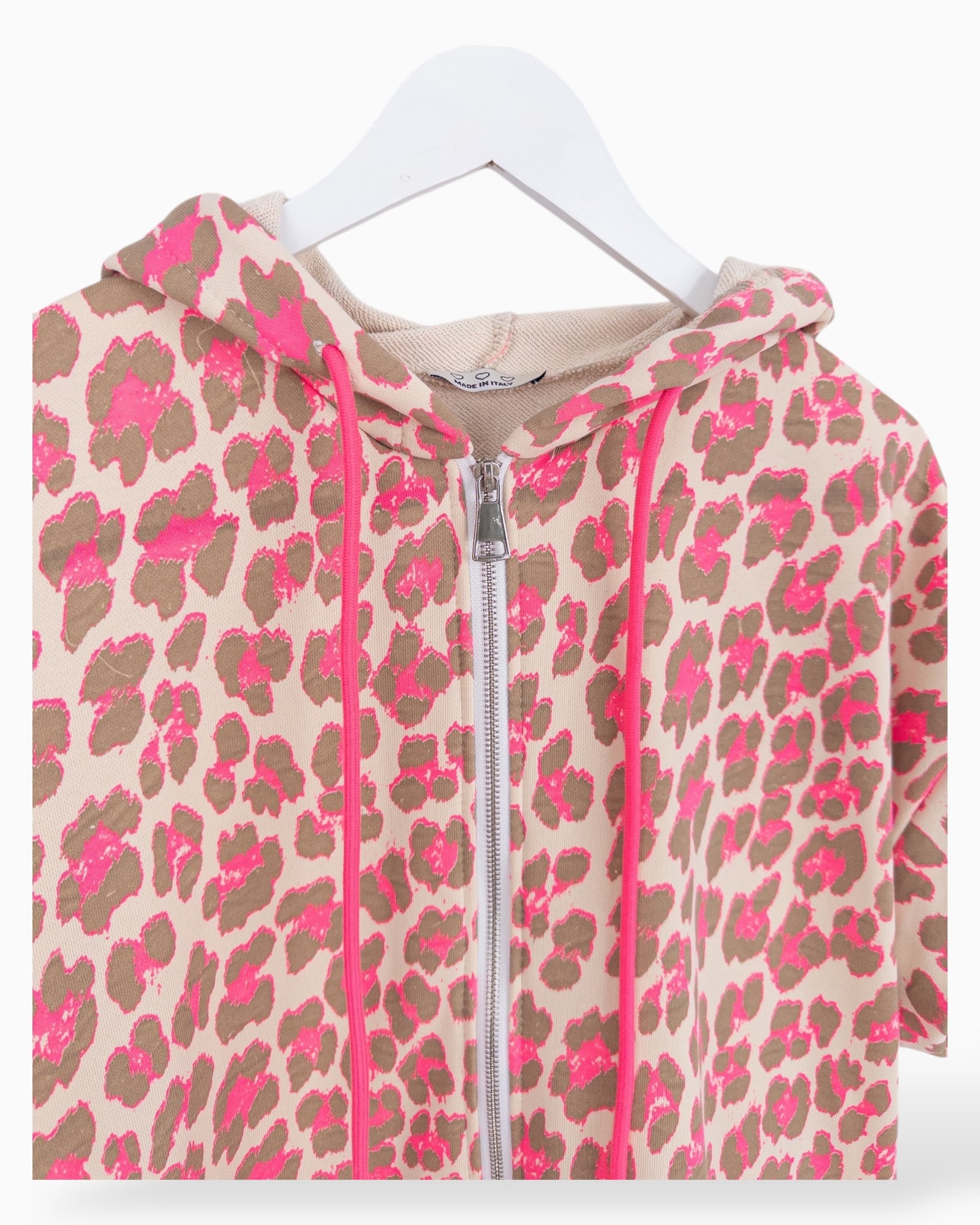 Leo Sweatjacke beige pink