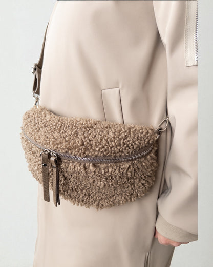 Teddy Umhängetasche taupe