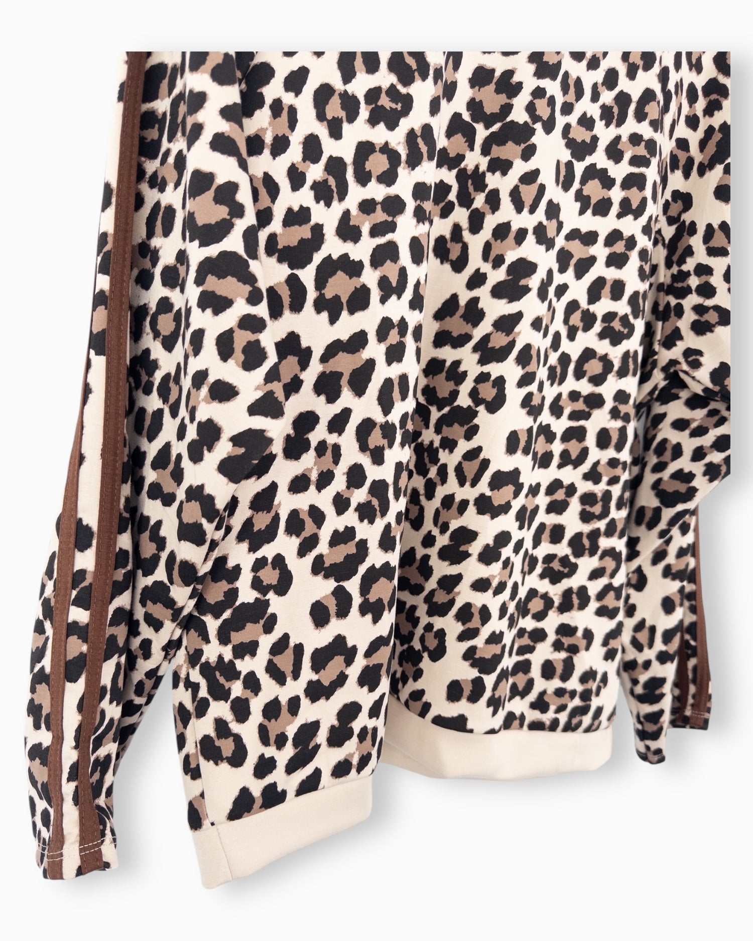 Oversize Leo Sweatshirt beige braun
