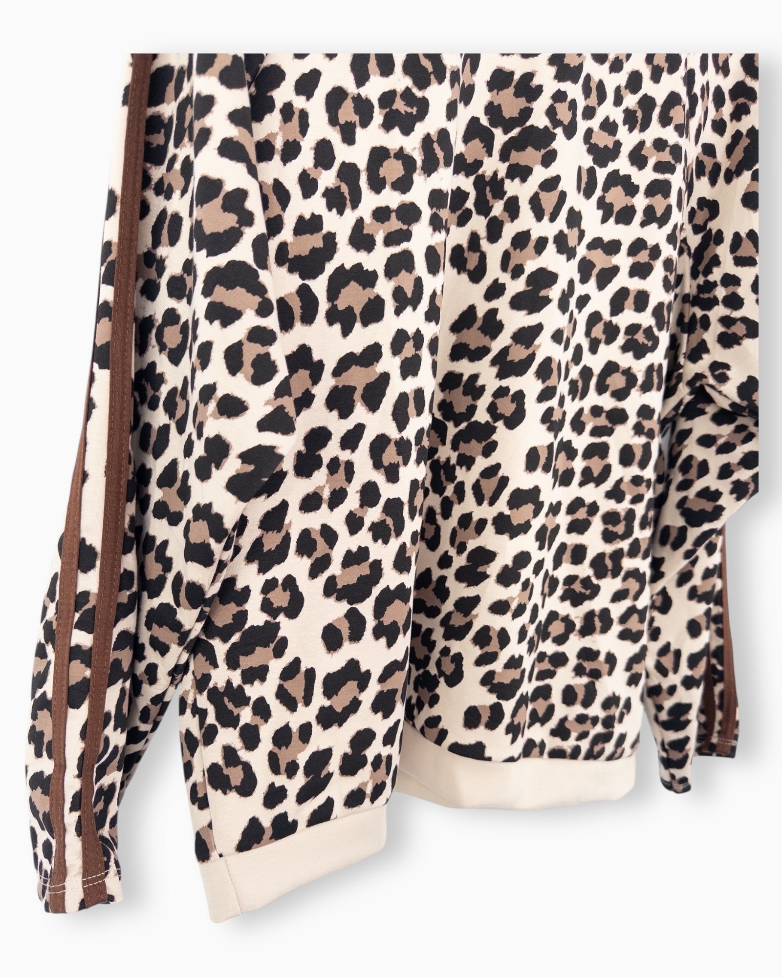 Oversize Leo Sweatshirt beige braun
