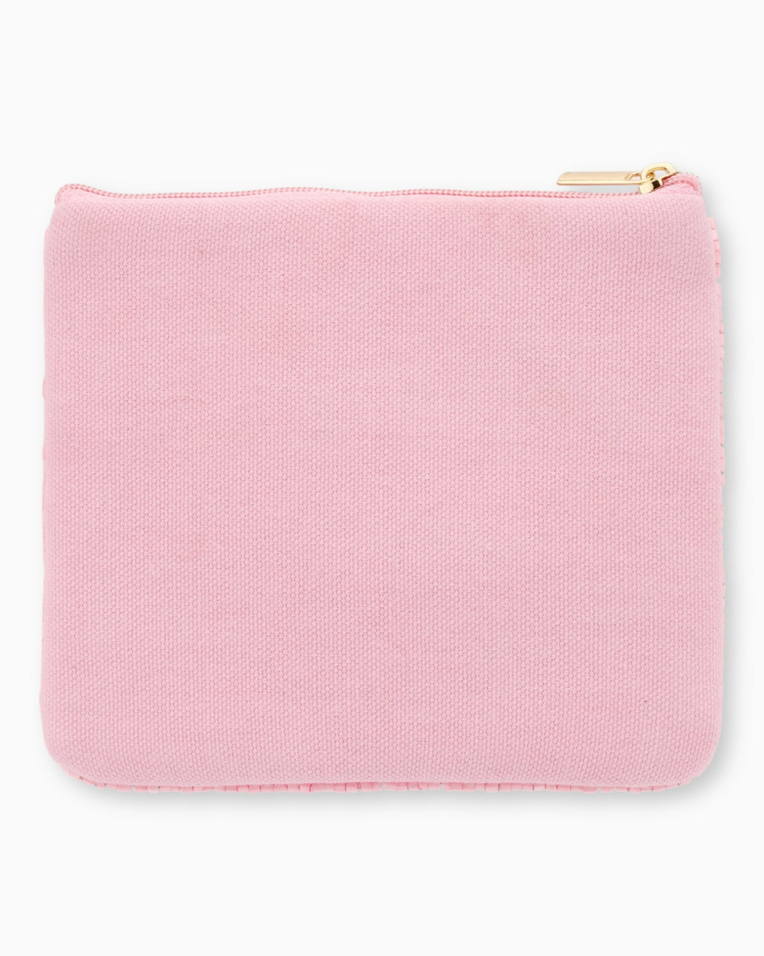 Handbesticktes Mini-Täschchen Kirschen rosa rot