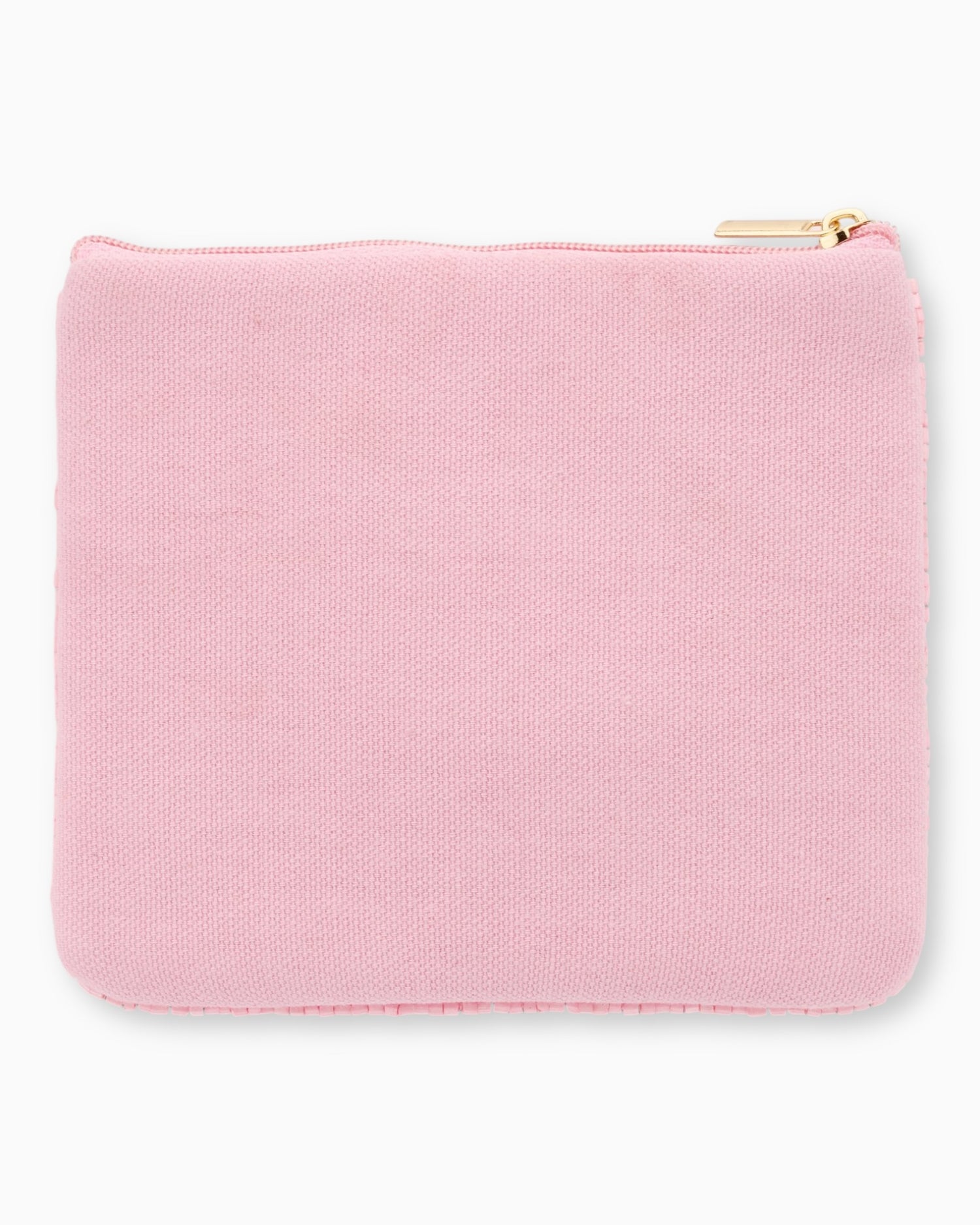 Handbesticktes Mini-Täschchen Kirschen rosa rot