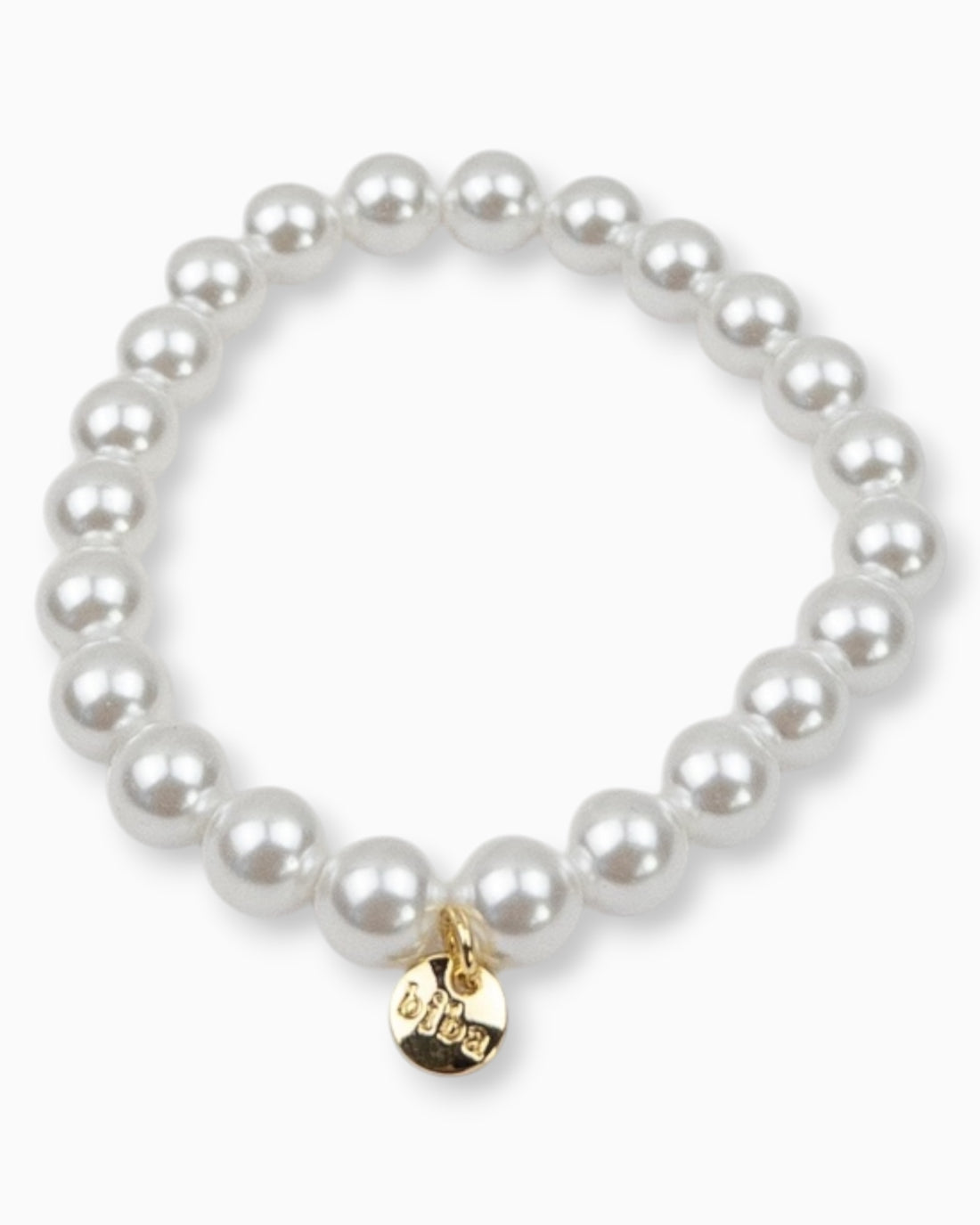 Perlenarmband weiß