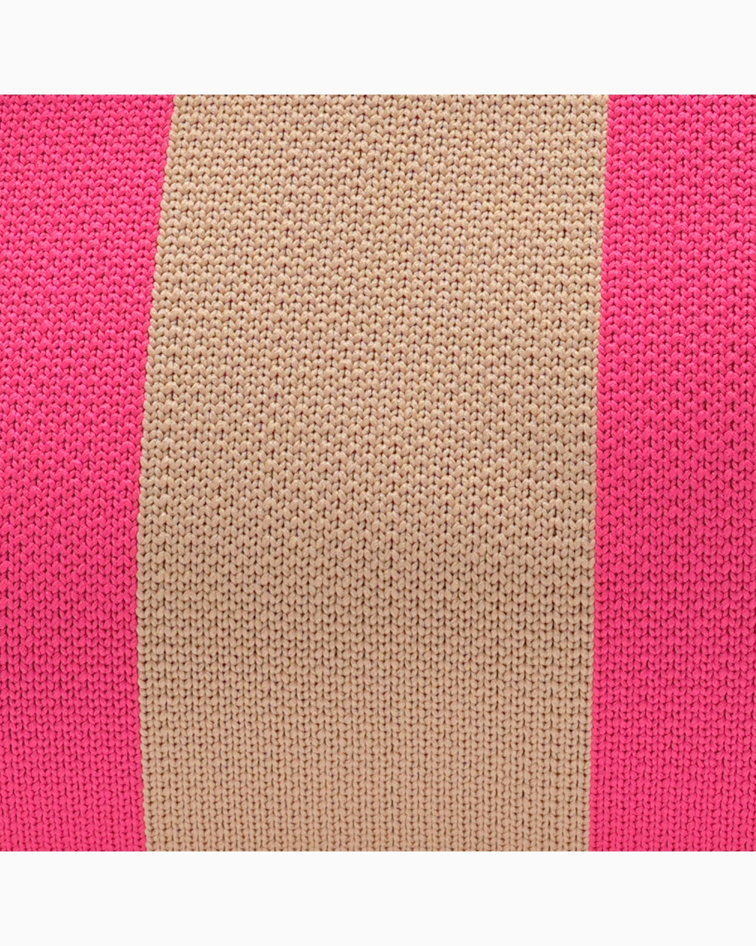 Kosmetiktasche Emma mit Streifen pink beige