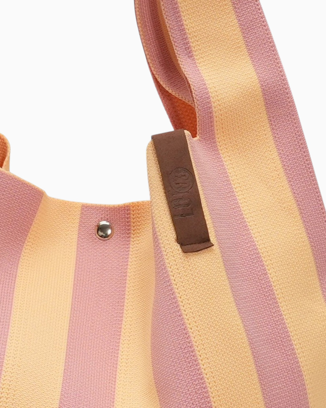 Shopper Lois LOT83 Streifen rosa gelb