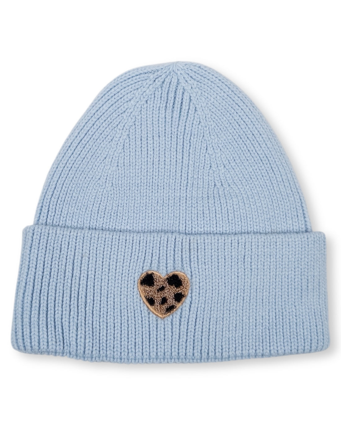 Mütze Leo Herz hellblau Gr. L