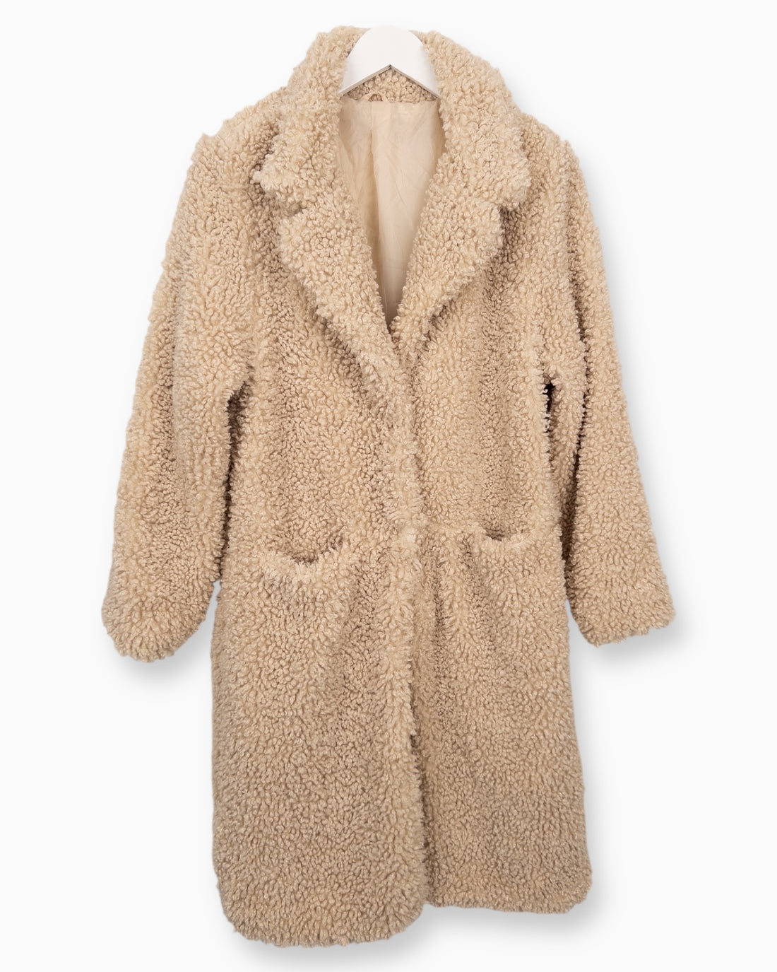 Teddy Mantel beige