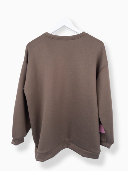 Oversize Sweatshirt Copenhagen braun