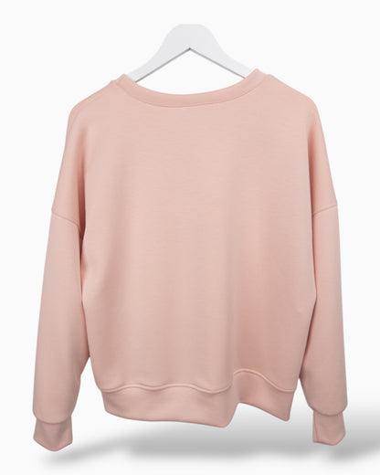 Sweatshirt Good Vibes rosa