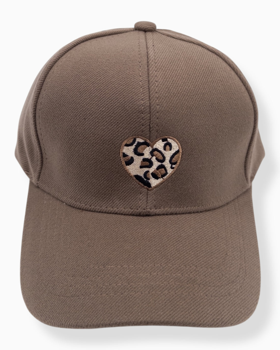 Leo Cap Herz taupe