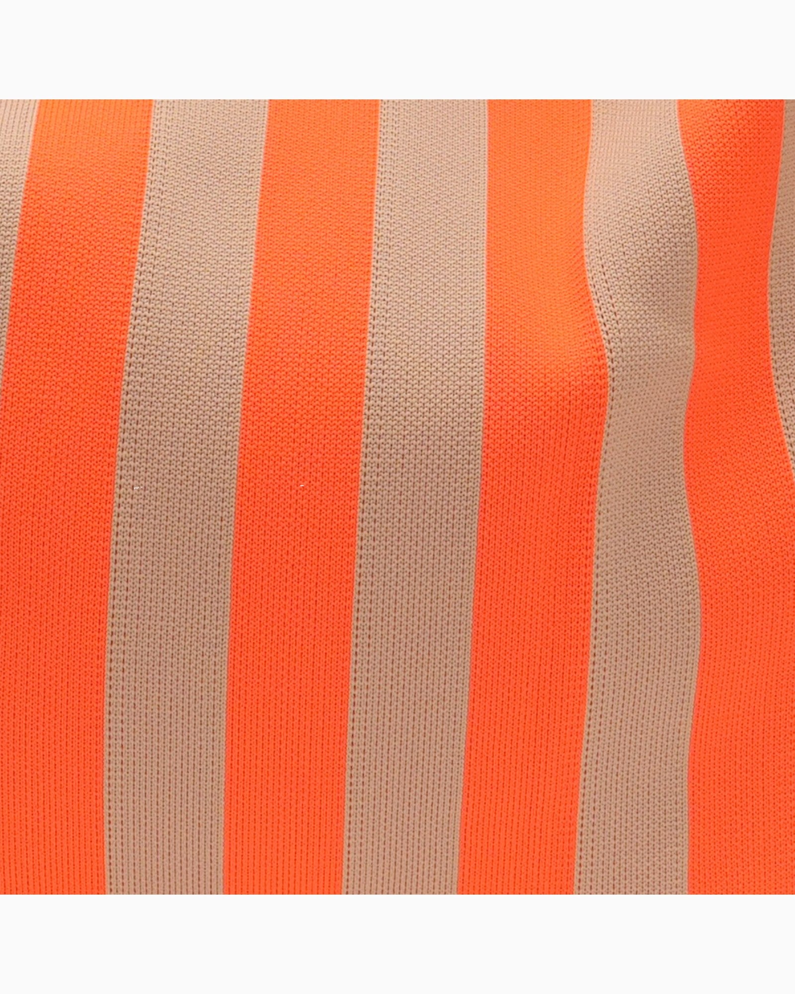 Shopper Lois mit Streifen orange beige