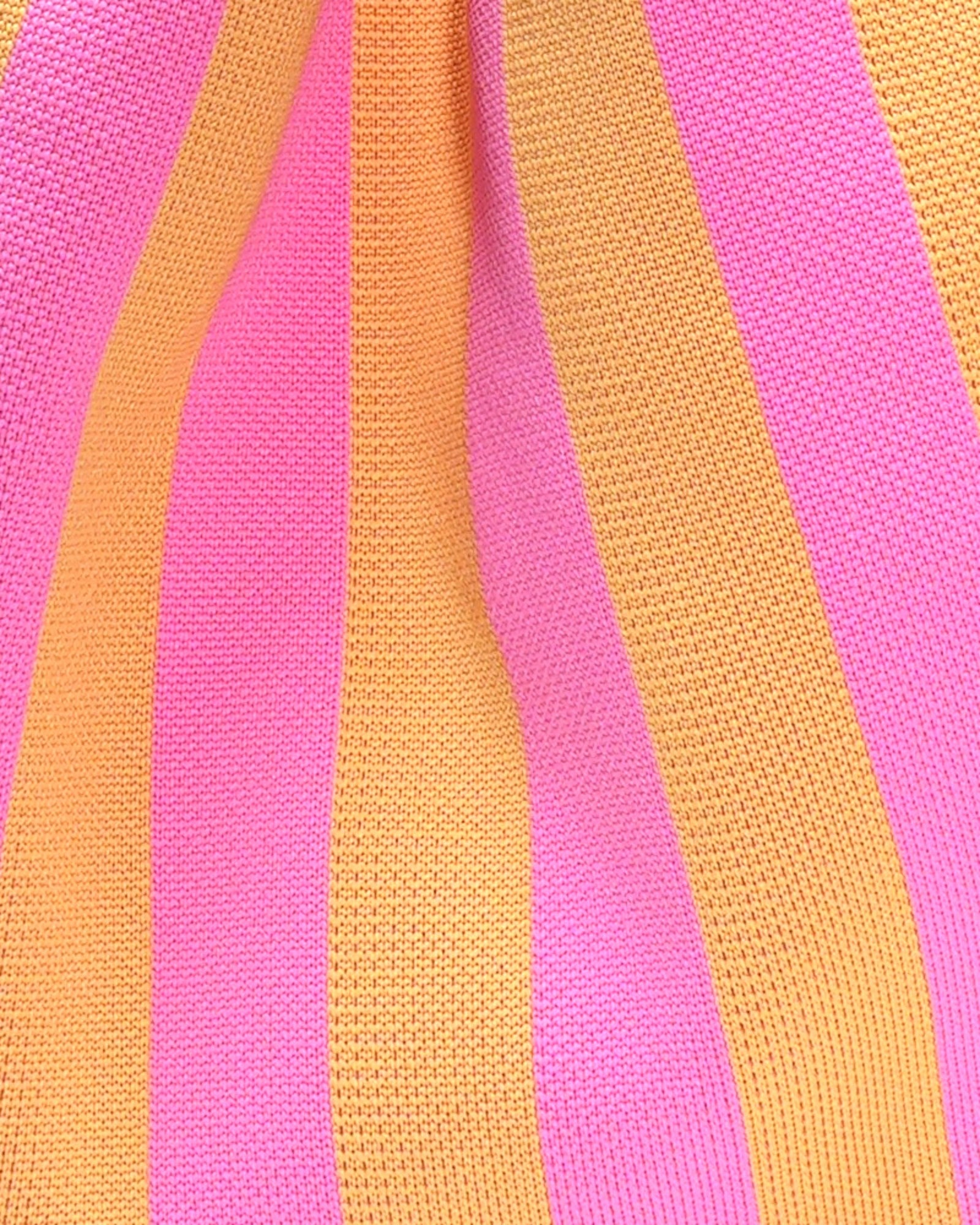 Shopper Lois mit Streifen rosa gelb